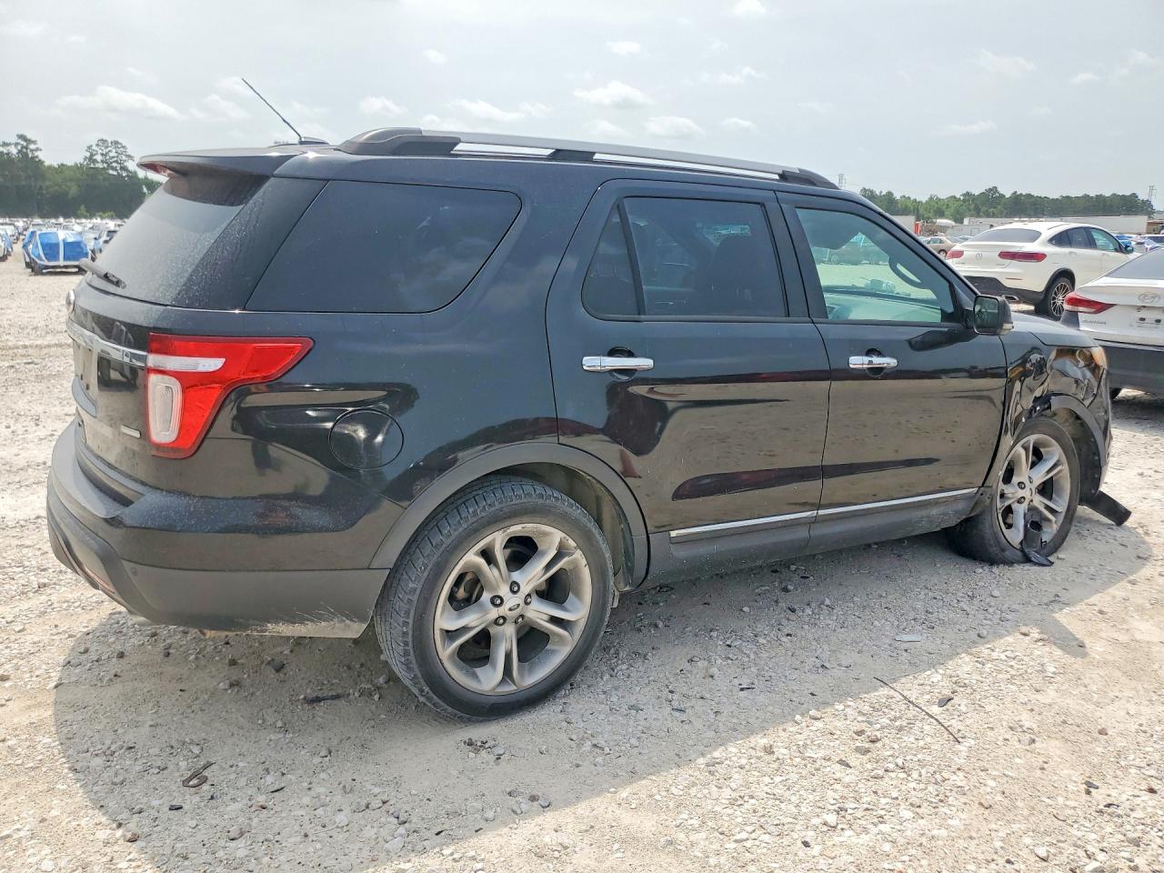 2013 Ford Explorer Limited Black vin: 1FM5K8F86DGA54133