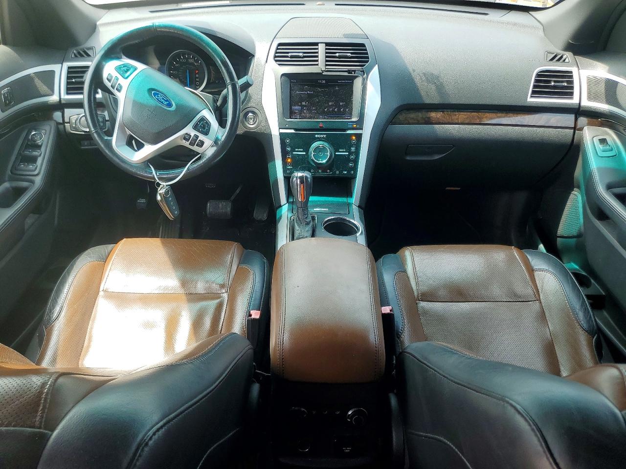 2013 Ford Explorer Limited Black vin: 1FM5K8F86DGA54133