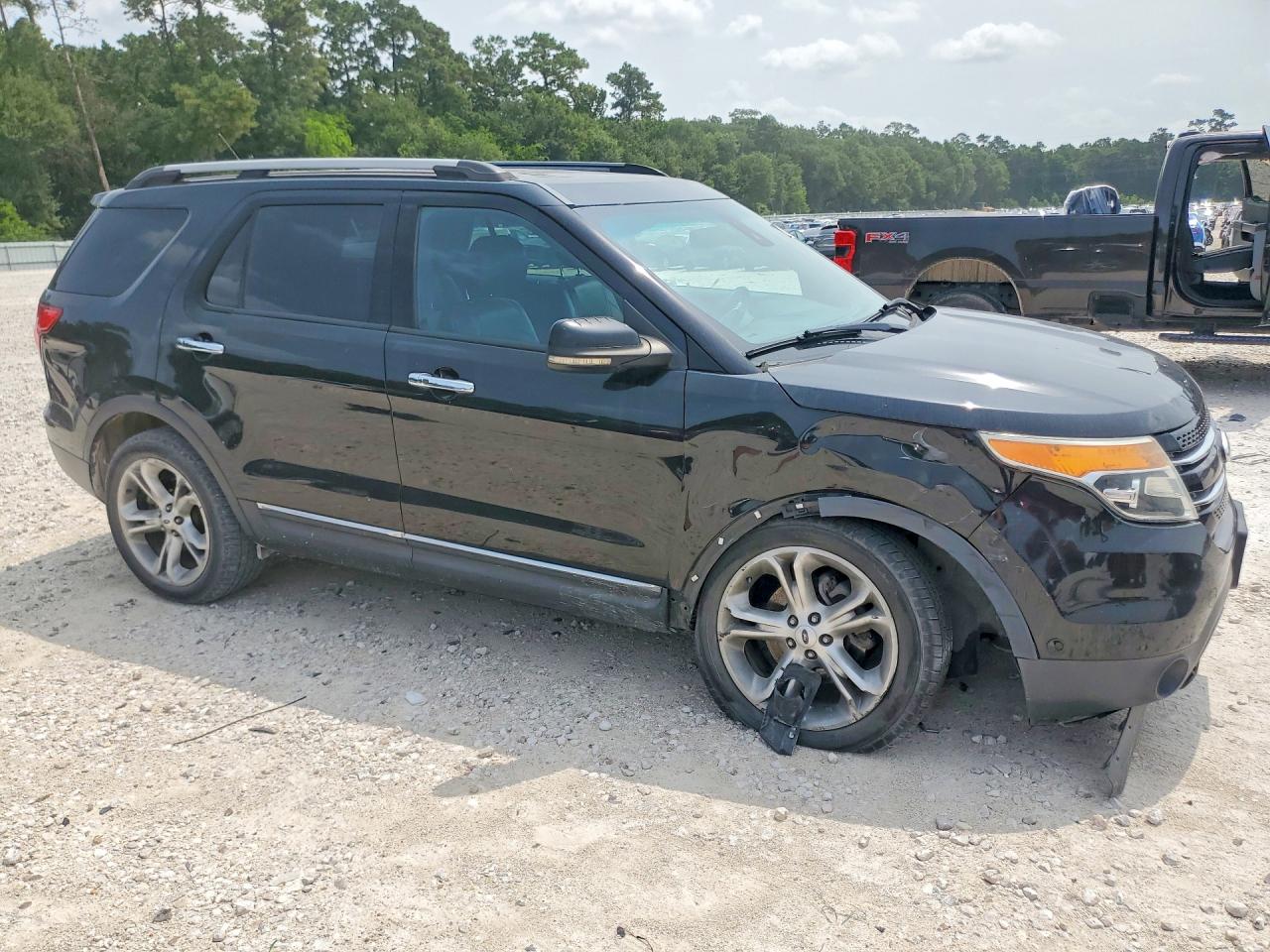 2013 Ford Explorer Limited Black vin: 1FM5K8F86DGA54133