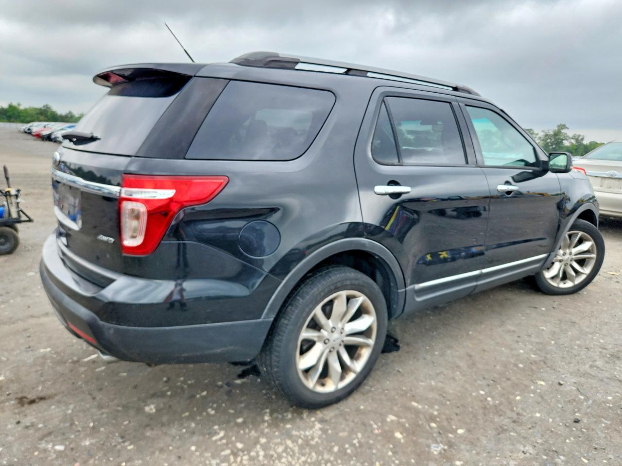 2013 Ford Explorer Limited Black vin: 1FM5K8F86DGA61809
