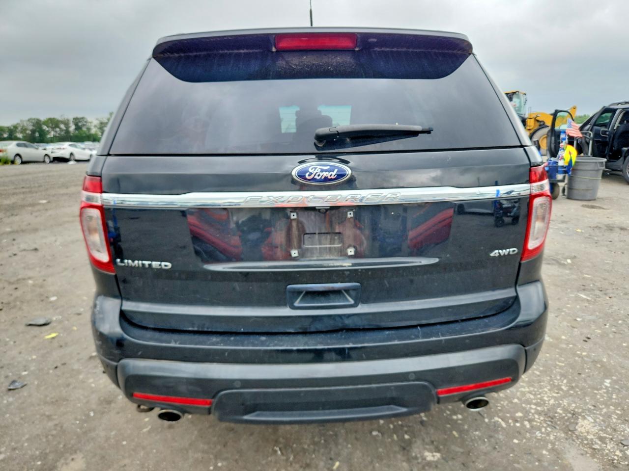 2013 Ford Explorer Limited Black vin: 1FM5K8F86DGA61809