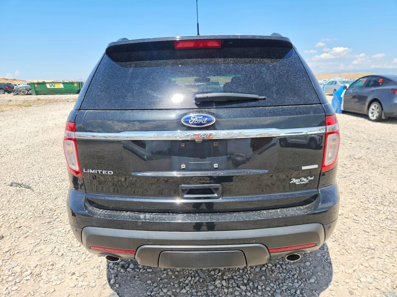 2013 Ford Explorer Limited Black vin: 1FM5K8F86DGA75225