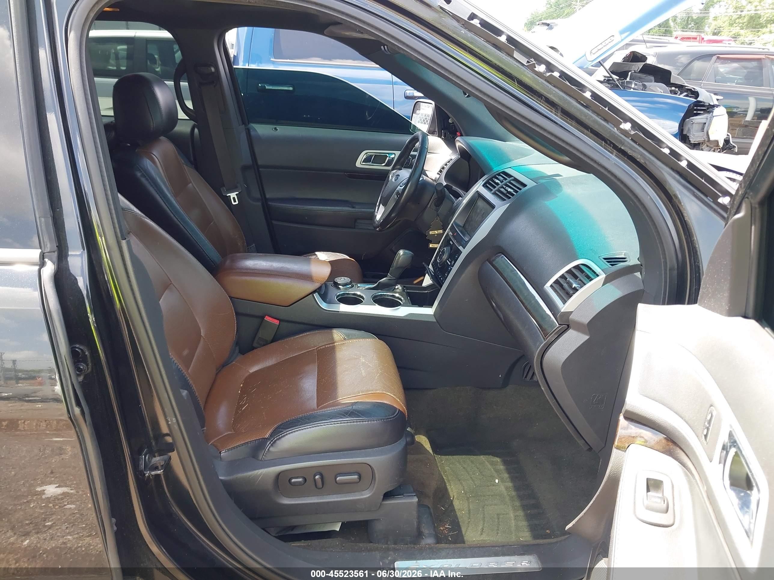 2013 Ford Explorer Limited Черный vin: 1FM5K8F86DGC59872