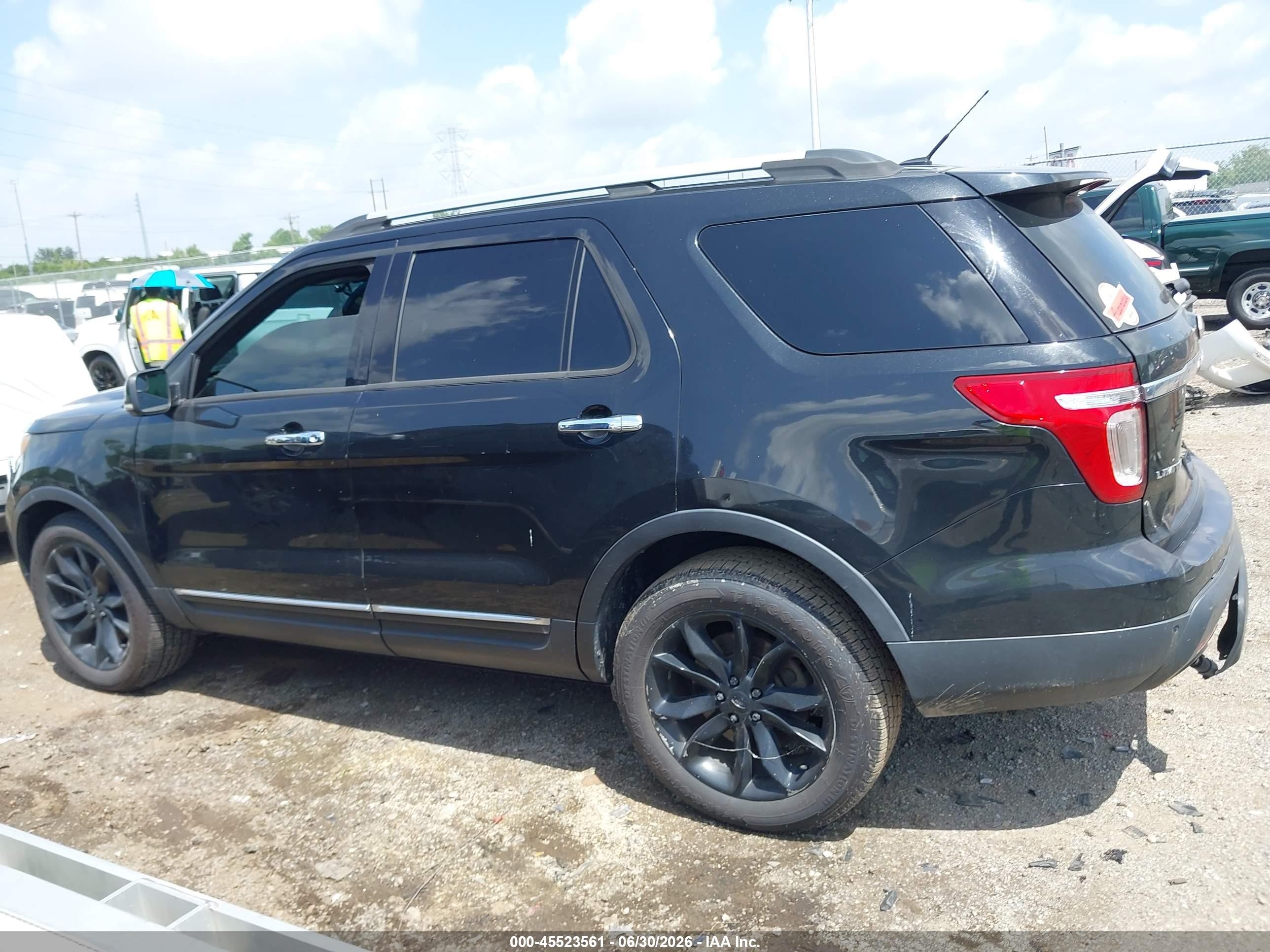 2013 Ford Explorer Limited Черный vin: 1FM5K8F86DGC59872