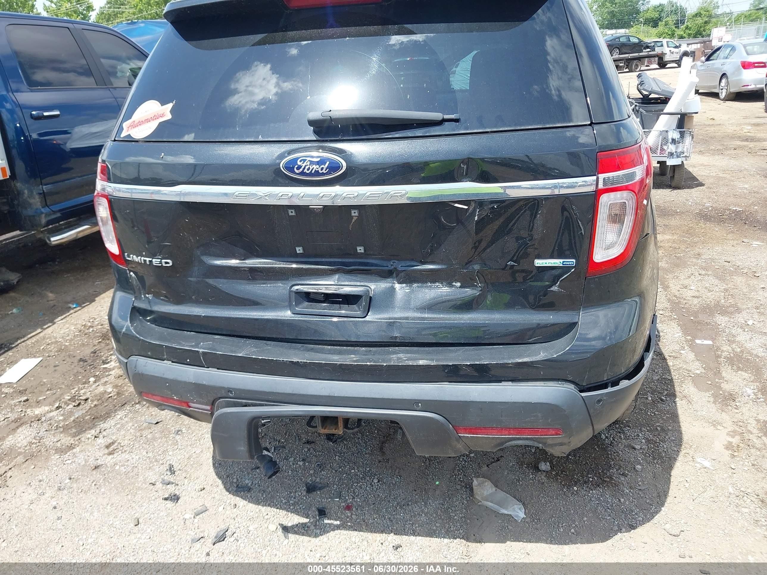 2013 Ford Explorer Limited Черный vin: 1FM5K8F86DGC59872