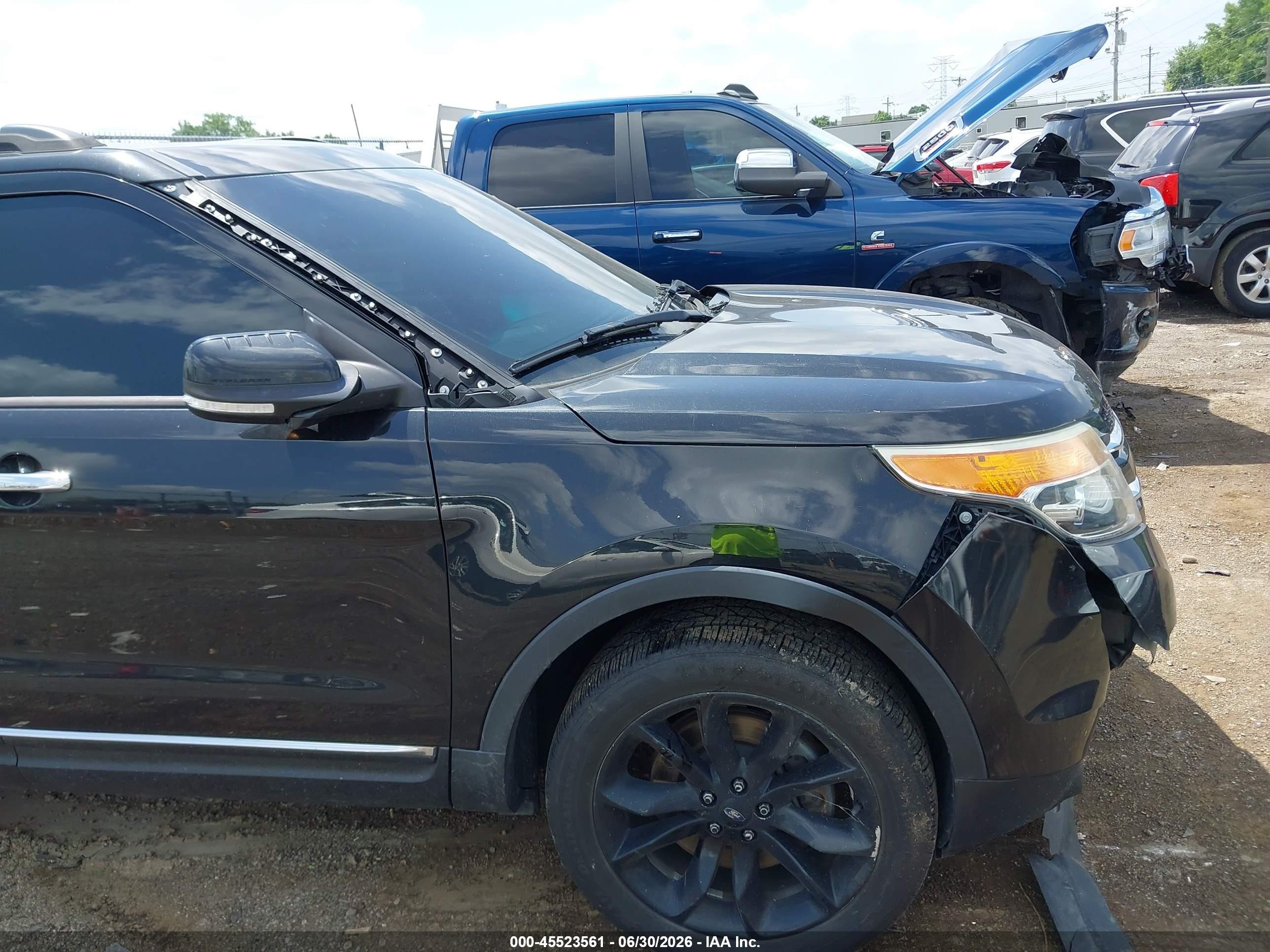 2013 Ford Explorer Limited Черный vin: 1FM5K8F86DGC59872