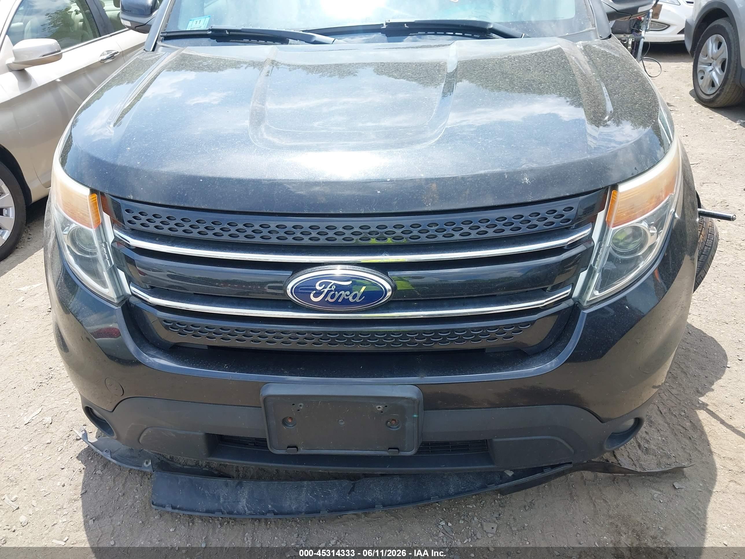 2014 Ford Explorer Limited Black vin: 1FM5K8F86EGA09808