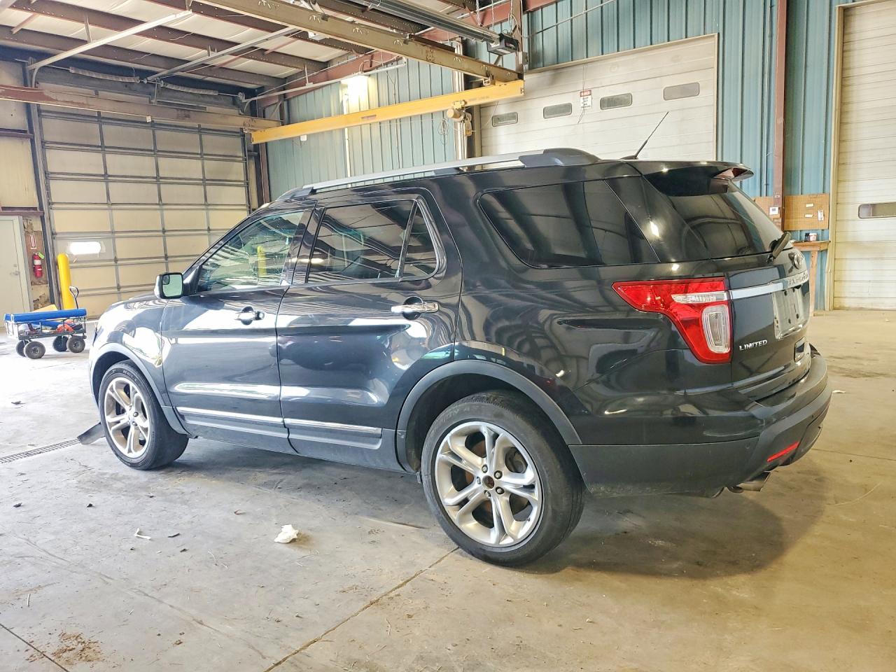 2014 Ford Explorer Limited Black vin: 1FM5K8F86EGA75663