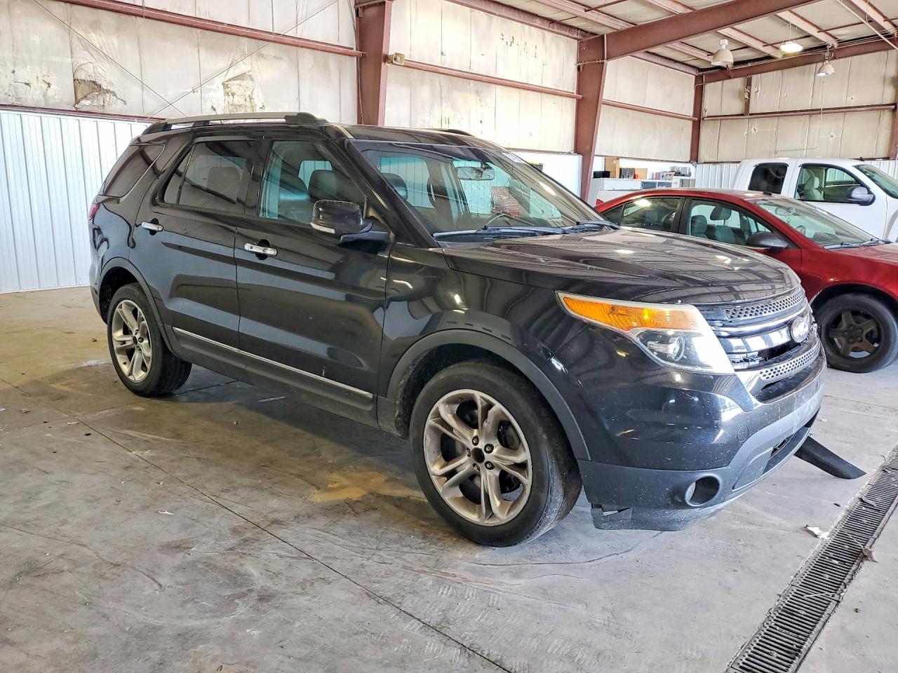 2014 Ford Explorer Limited Black vin: 1FM5K8F86EGA75663