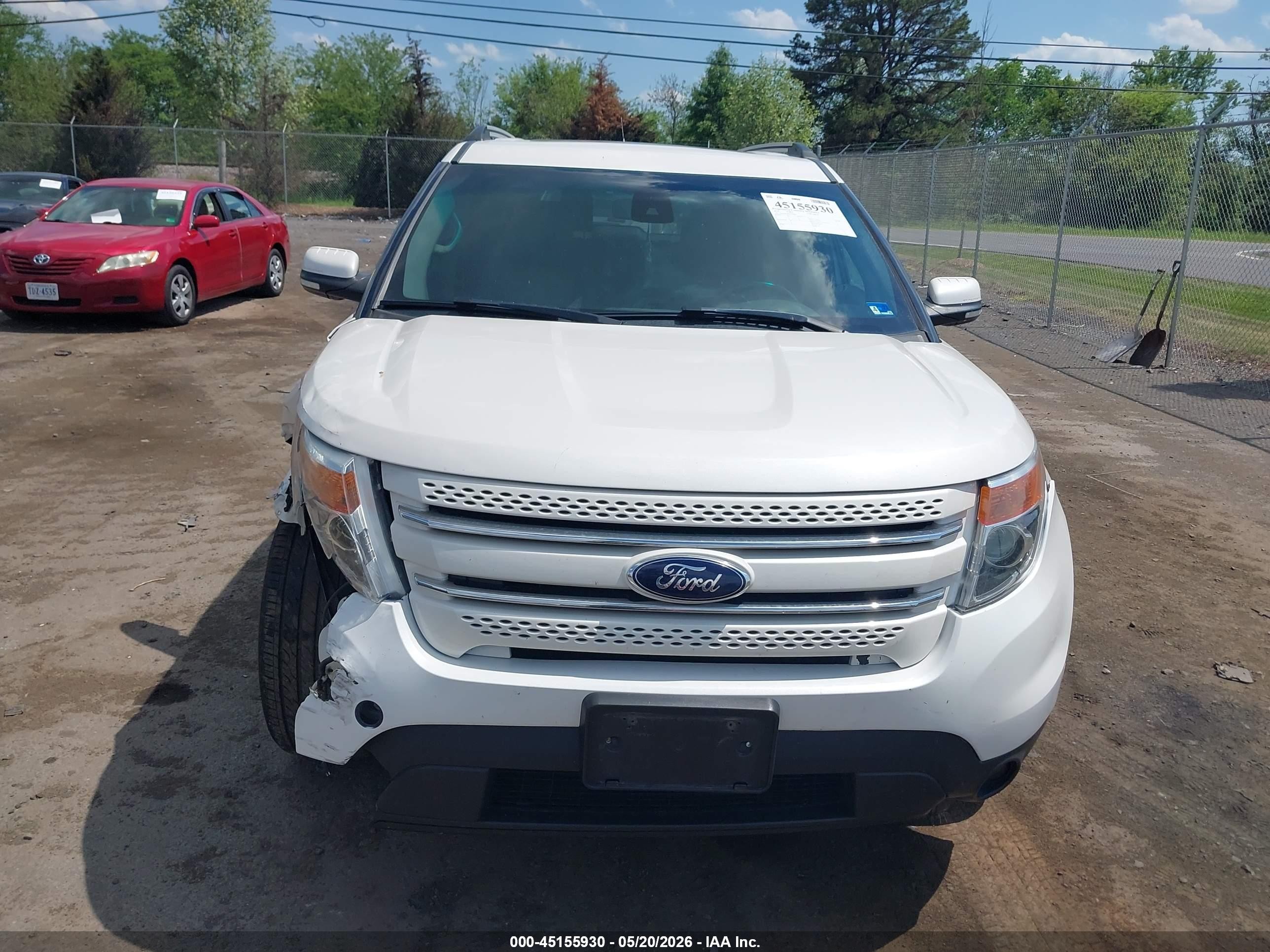 2014 Ford Explorer Limited White vin: 1FM5K8F86EGA79096