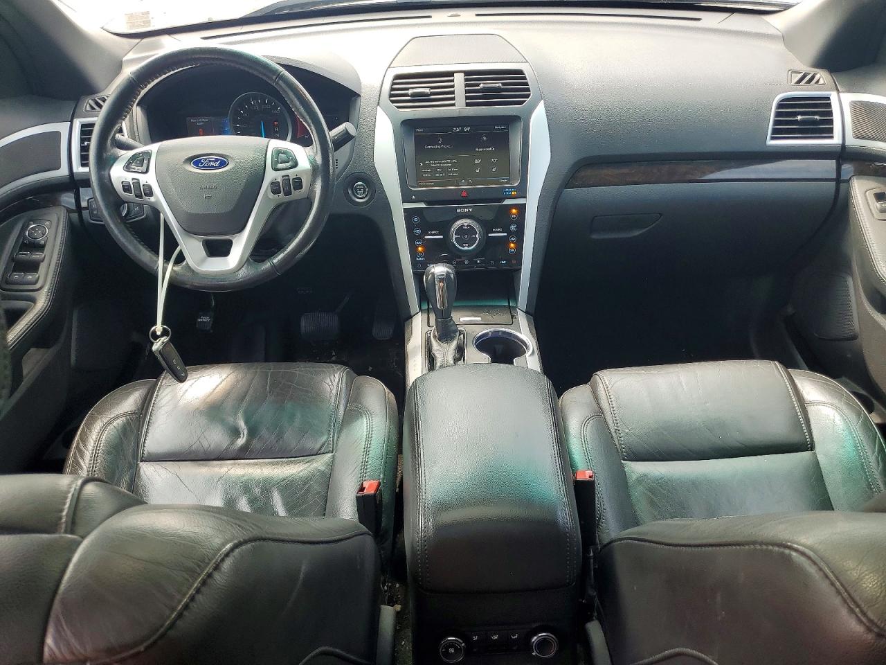 2014 Ford Explorer Limited Silver vin: 1FM5K8F86EGC37081