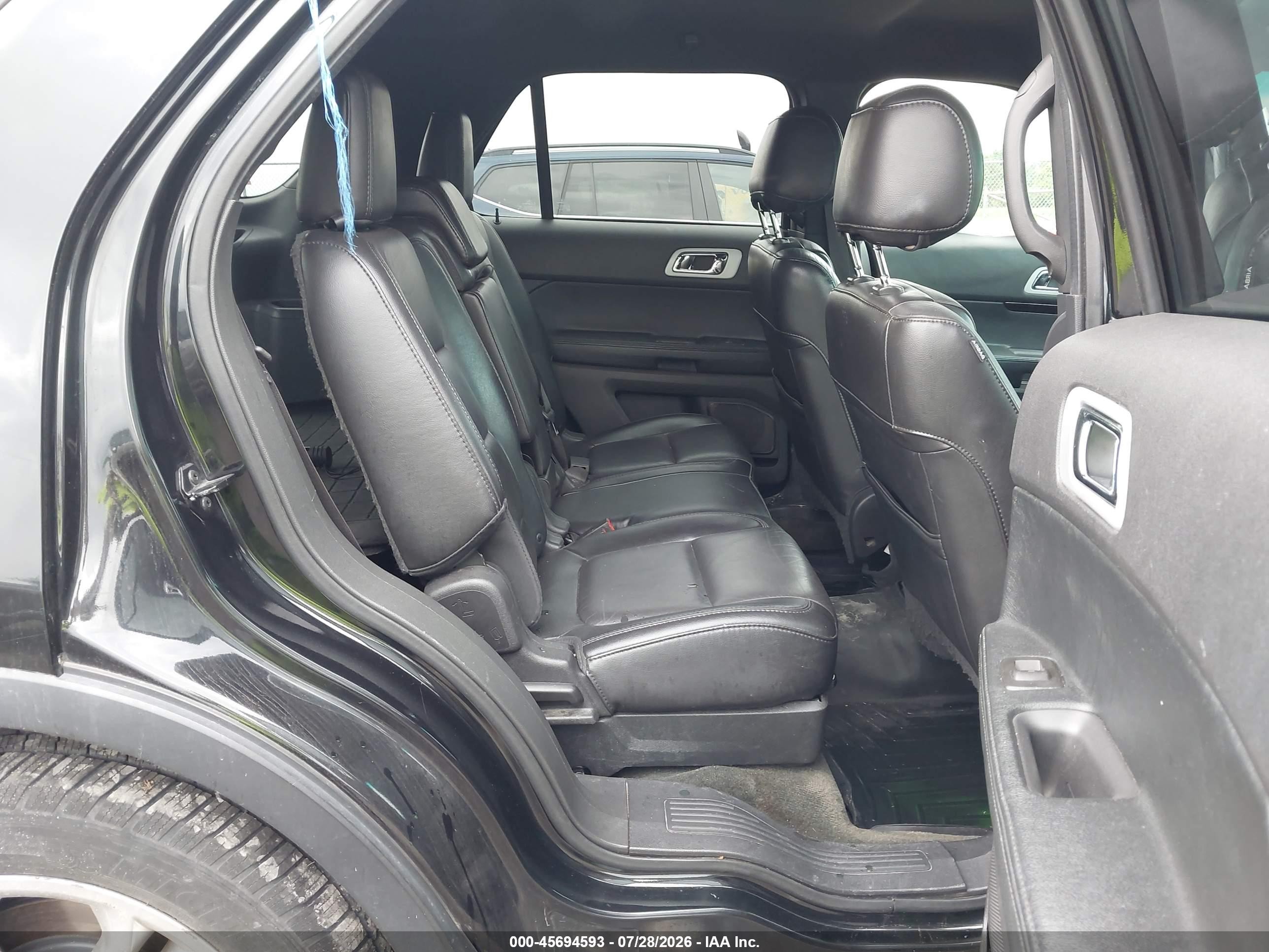 2014 Ford Explorer Limited Black vin: 1FM5K8F86EGC39168