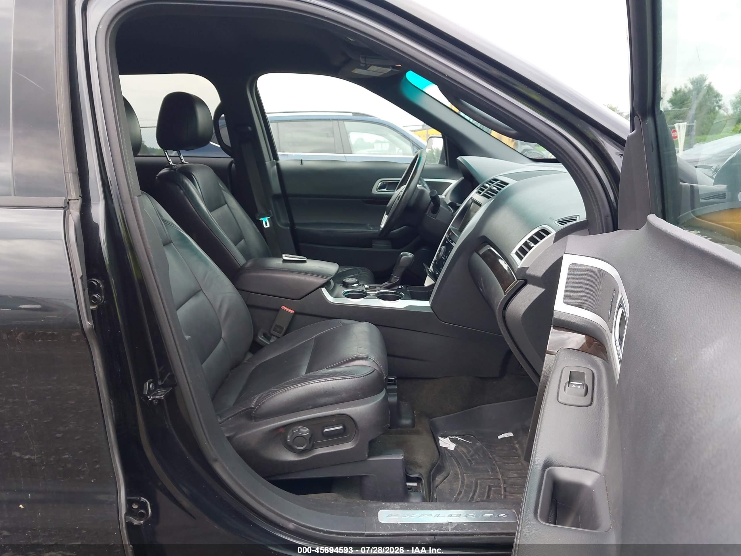 2014 Ford Explorer Limited Black vin: 1FM5K8F86EGC39168