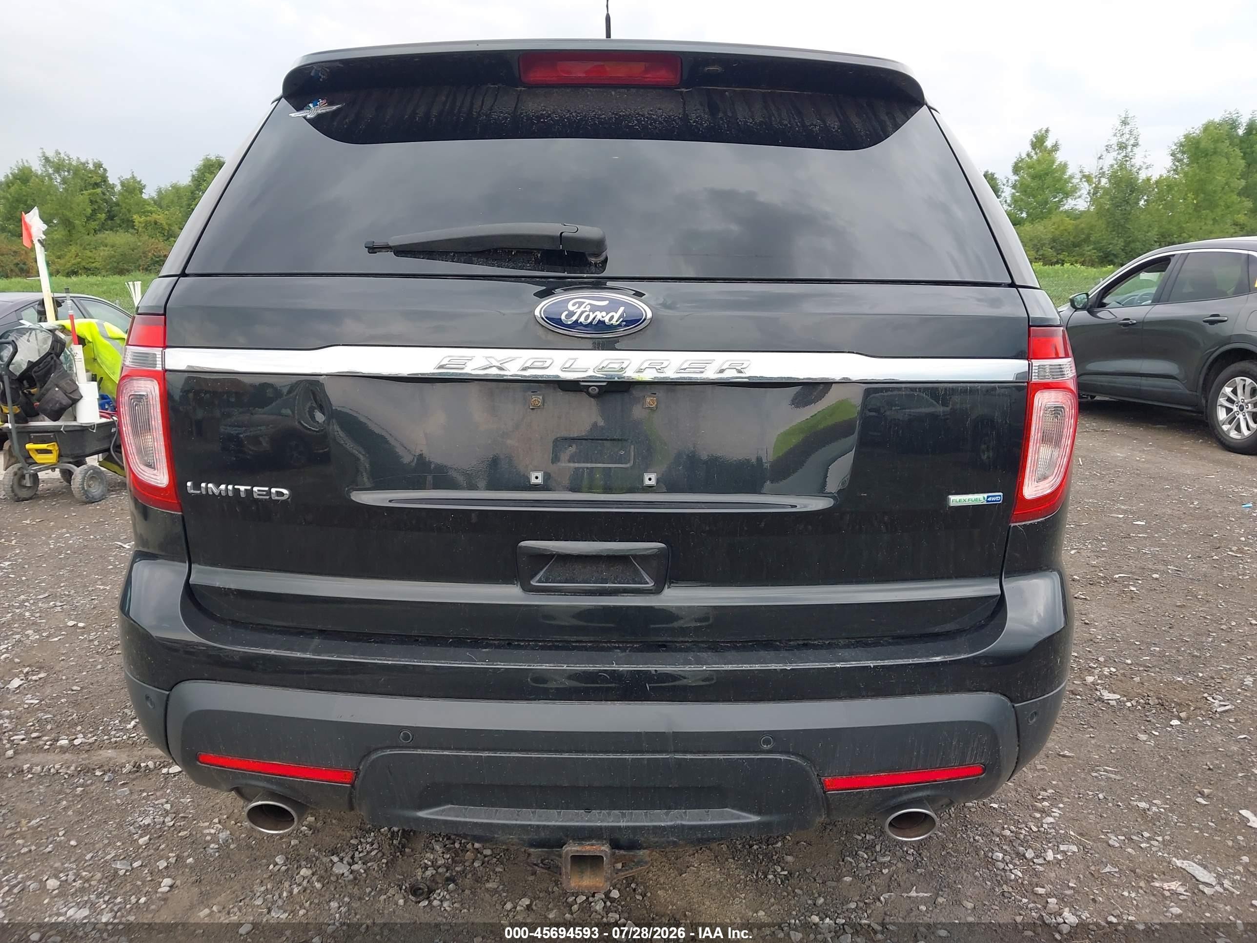 2014 Ford Explorer Limited Black vin: 1FM5K8F86EGC39168