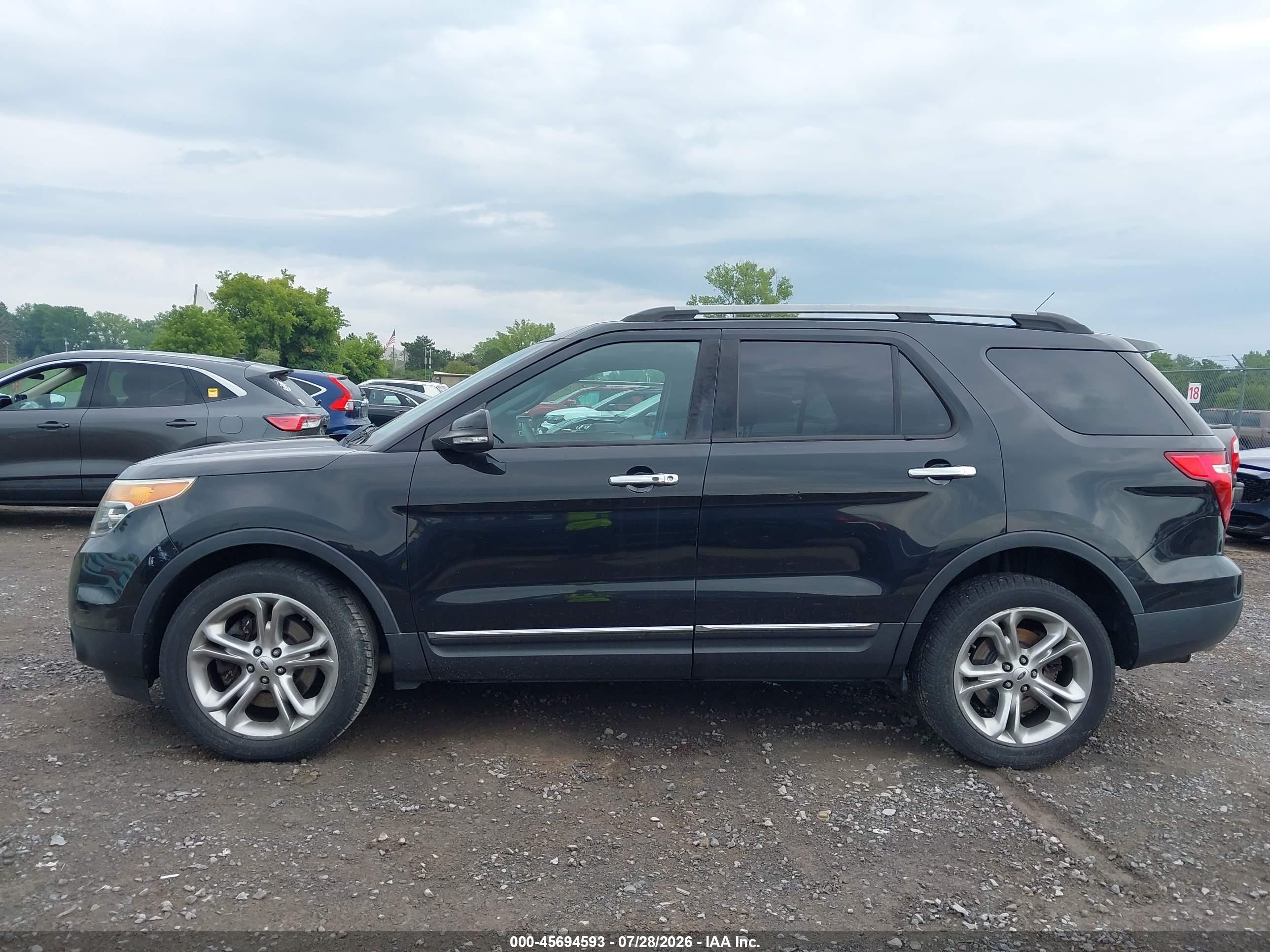2014 Ford Explorer Limited Black vin: 1FM5K8F86EGC39168