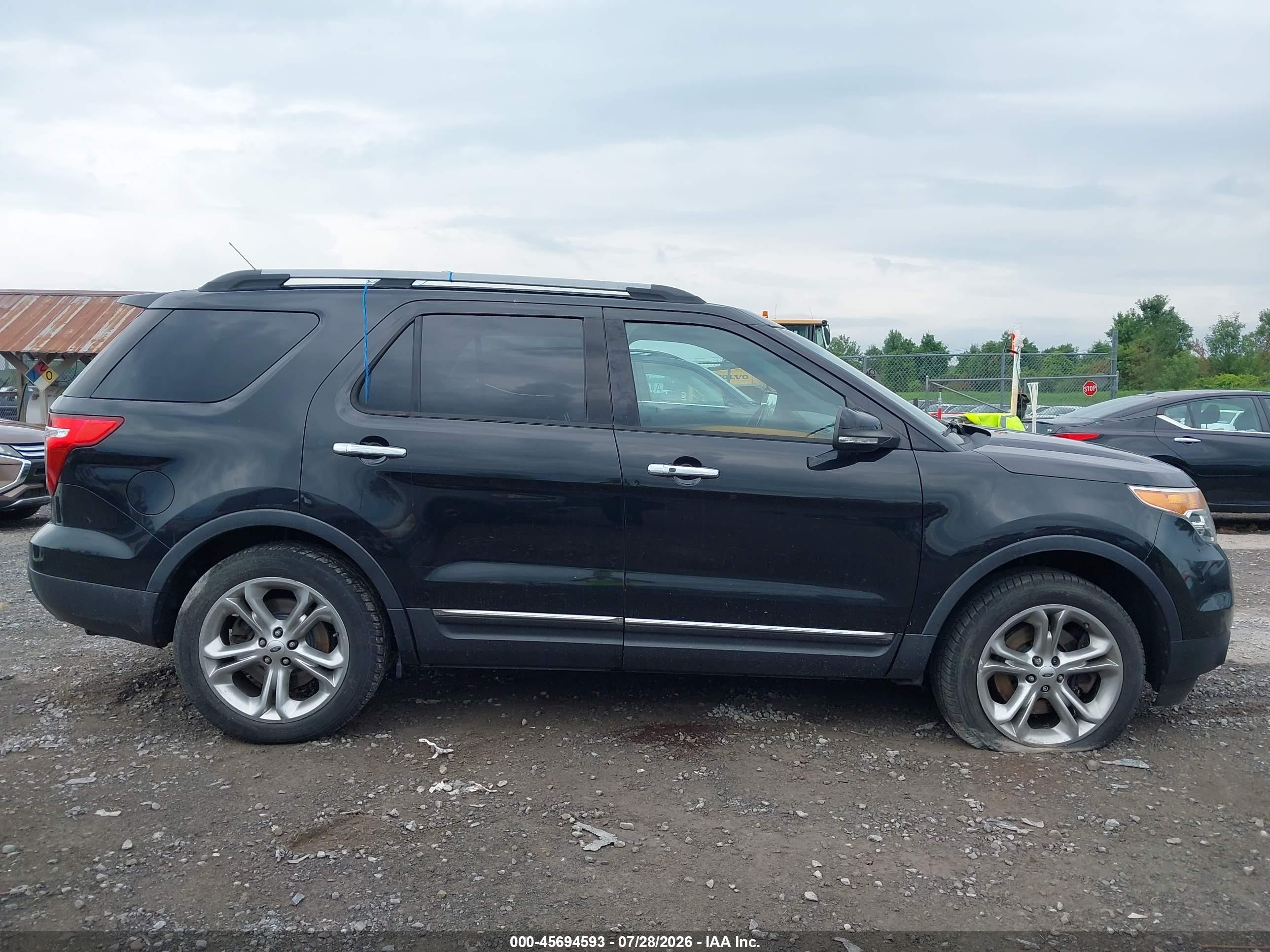 2014 Ford Explorer Limited Black vin: 1FM5K8F86EGC39168
