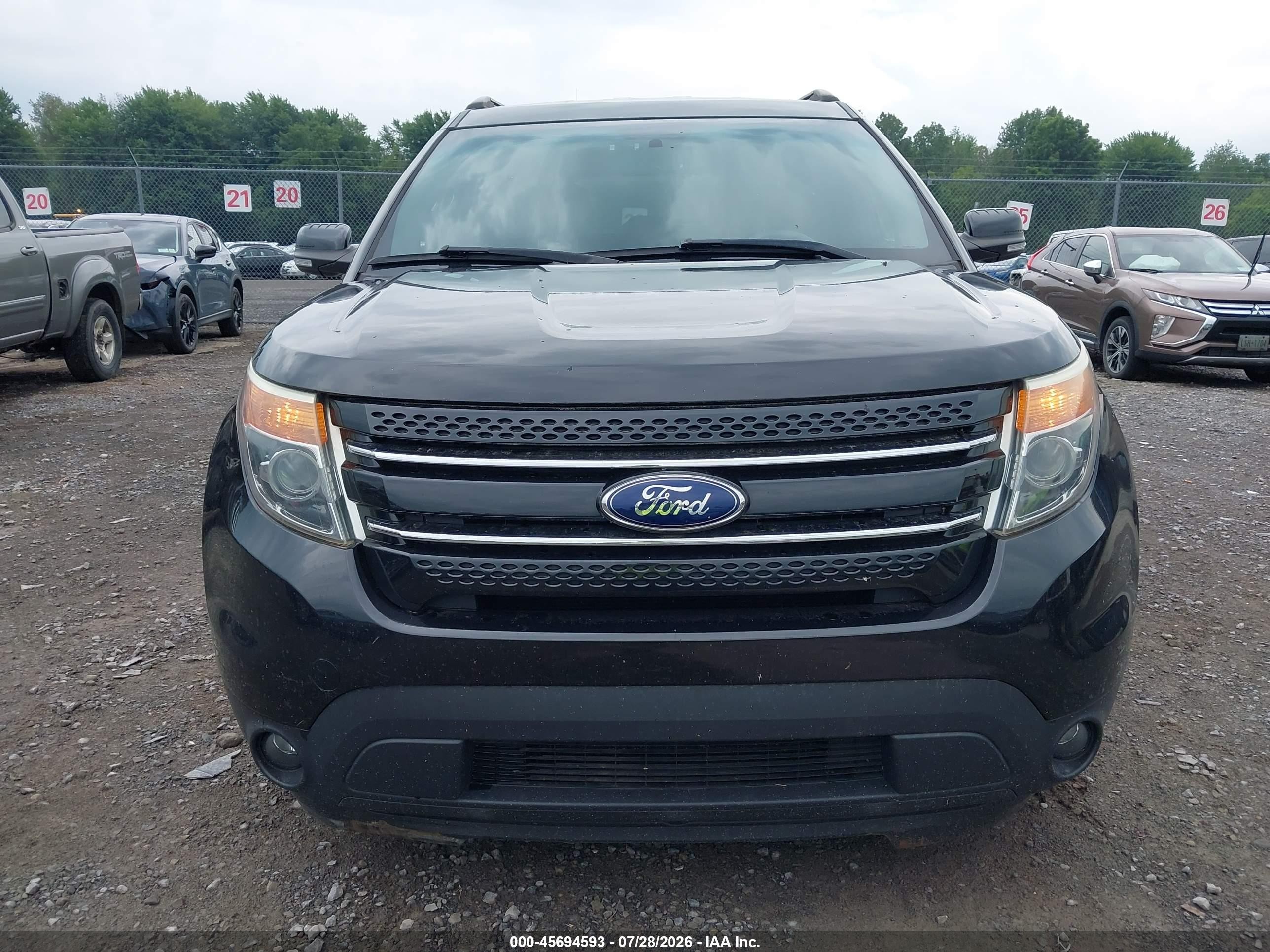 2014 Ford Explorer Limited Black vin: 1FM5K8F86EGC39168
