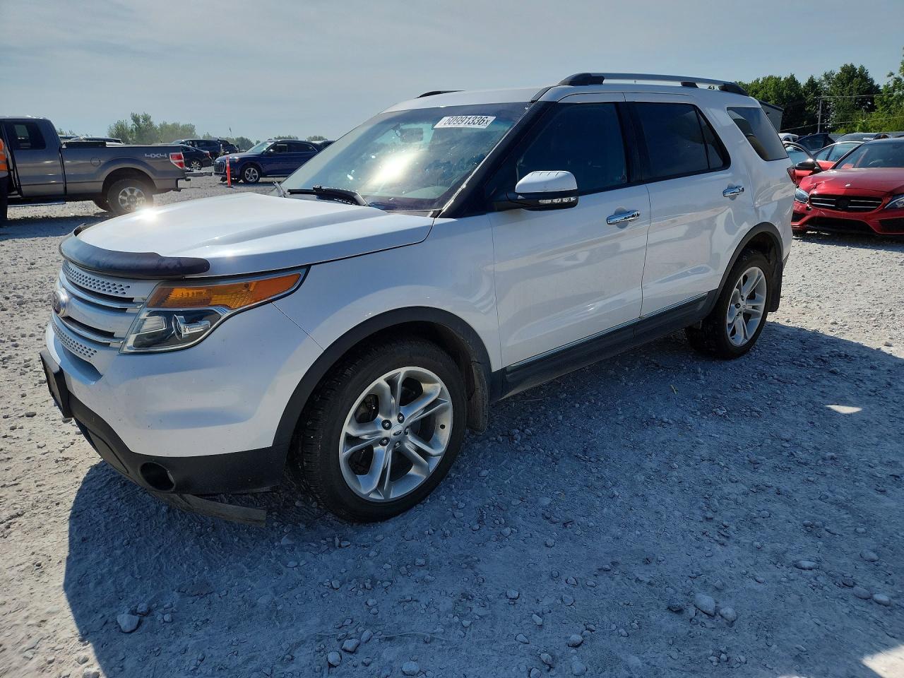 2015 Ford Explorer Limited Белый vin: 1FM5K8F86FGA29283