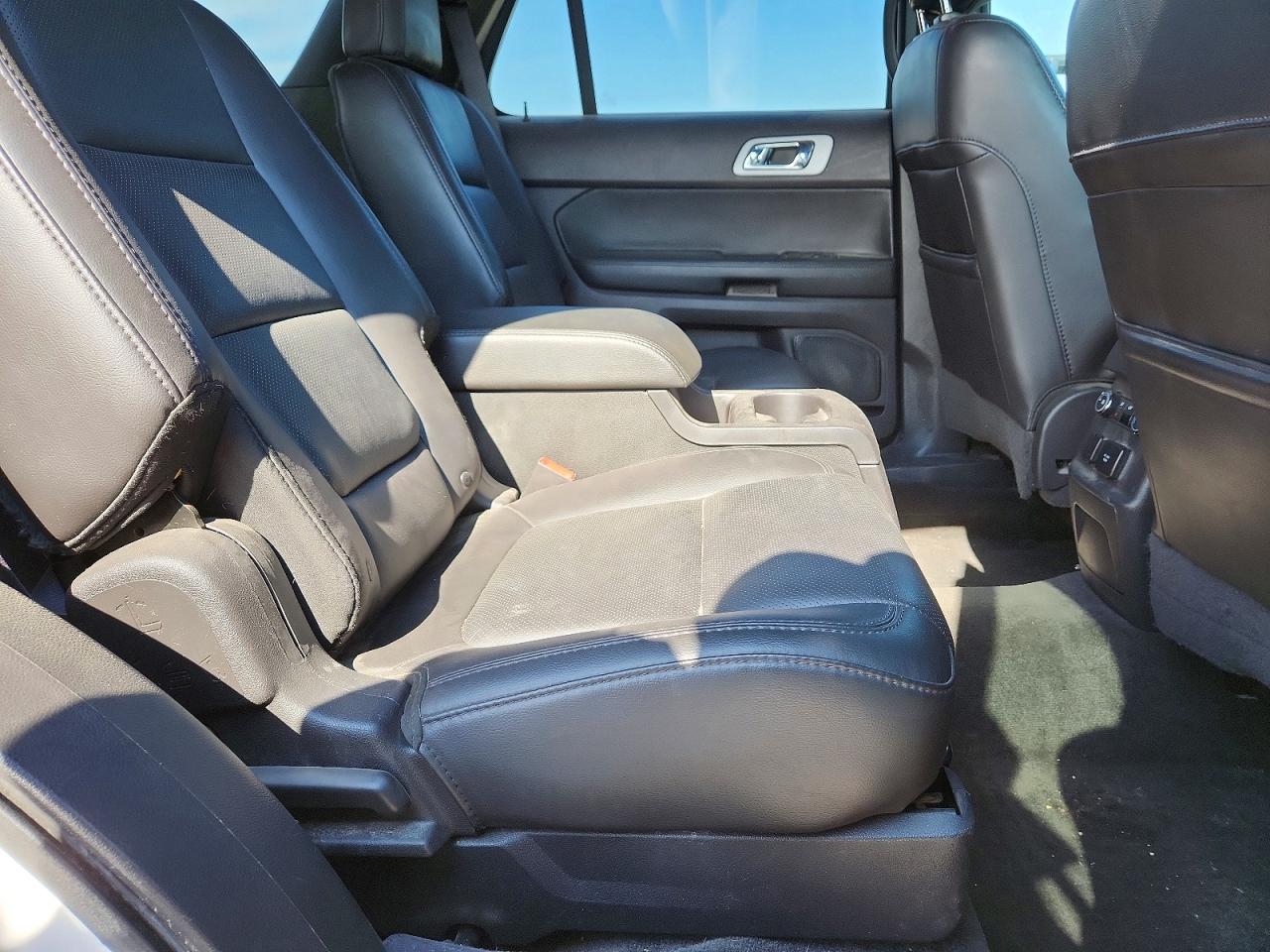2015 Ford Explorer Limited White vin: 1FM5K8F86FGA29283