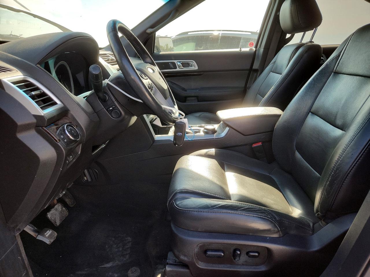 2015 Ford Explorer Limited White vin: 1FM5K8F86FGA29283