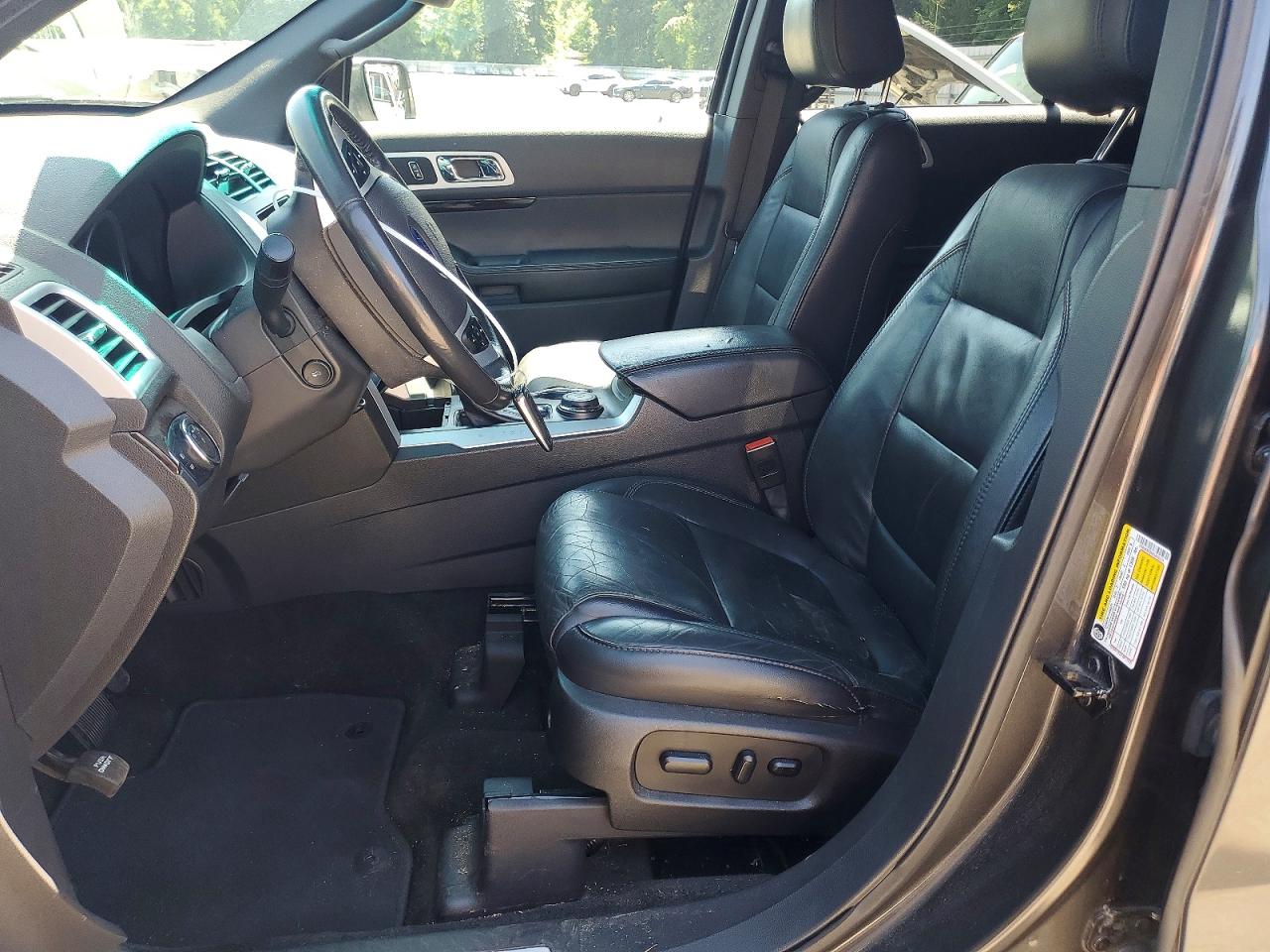 2015 Ford Explorer Limited Gray vin: 1FM5K8F86FGA56225