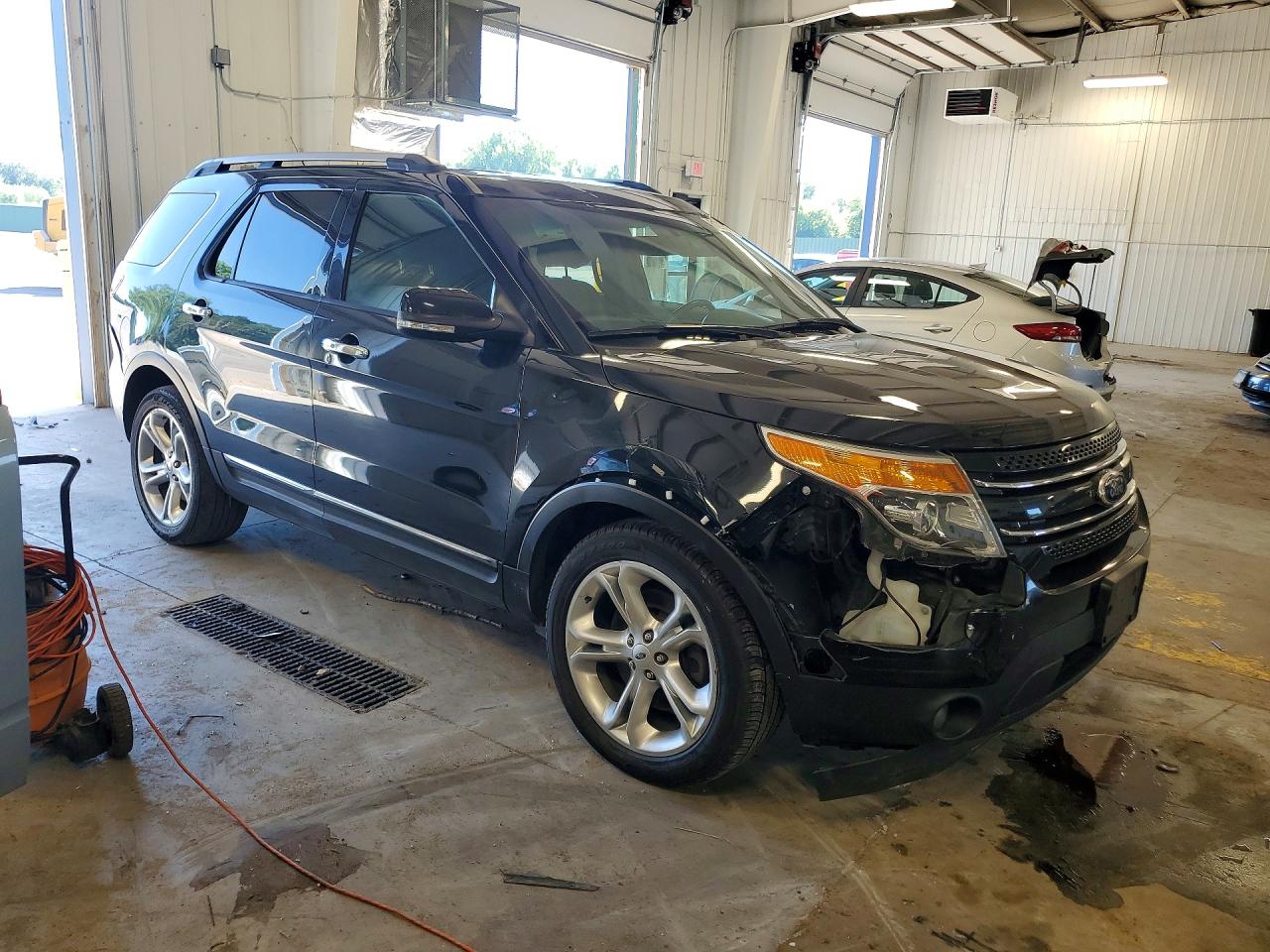 2015 Ford Explorer Limited Black vin: 1FM5K8F86FGA66088