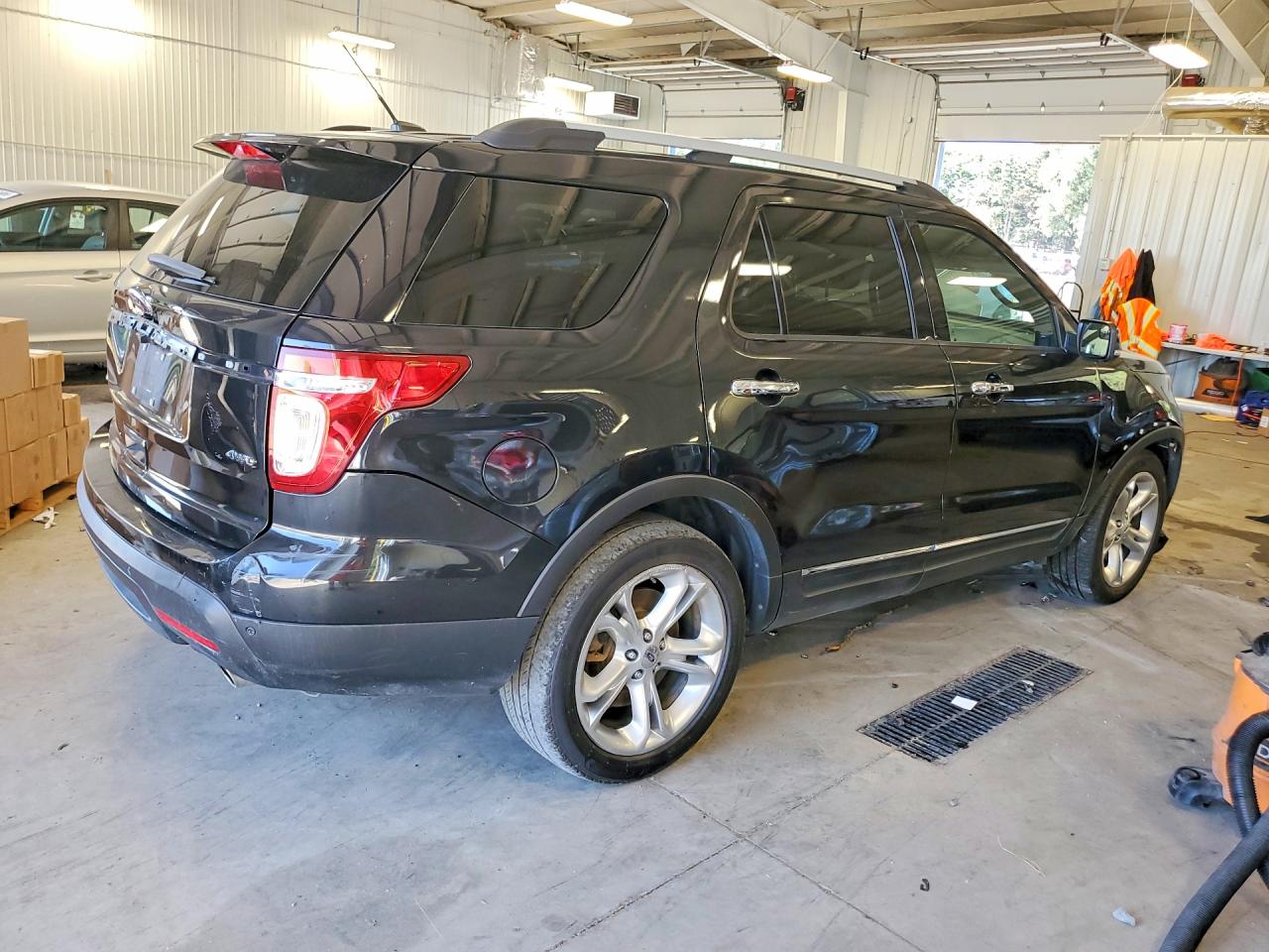 2015 Ford Explorer Limited Black vin: 1FM5K8F86FGA66088