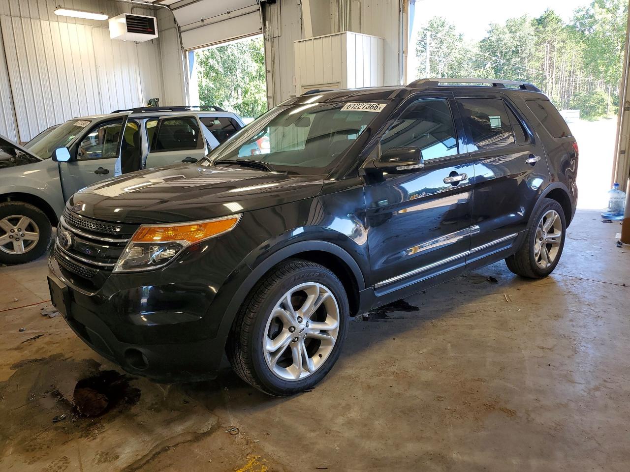 2015 Ford Explorer Limited Black vin: 1FM5K8F86FGA66088