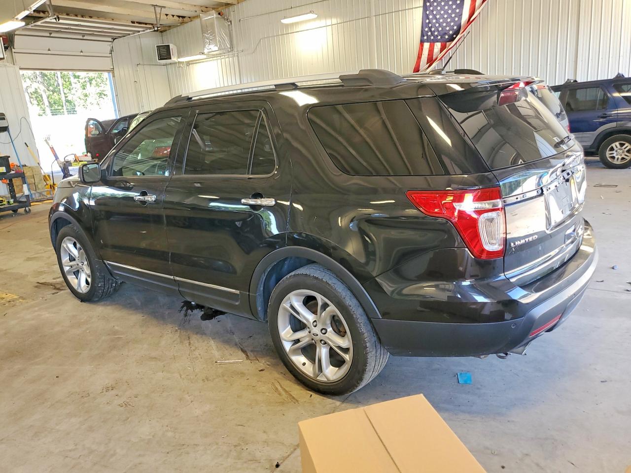2015 Ford Explorer Limited Black vin: 1FM5K8F86FGA66088