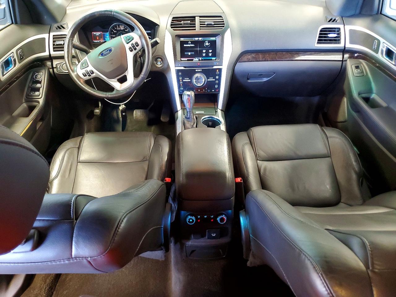2015 Ford Explorer Limited Black vin: 1FM5K8F86FGA66088