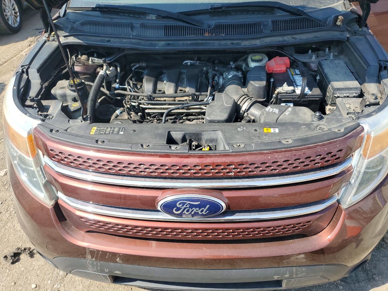 2015 Ford Explorer Limited Brown vin: 1FM5K8F86FGA76071