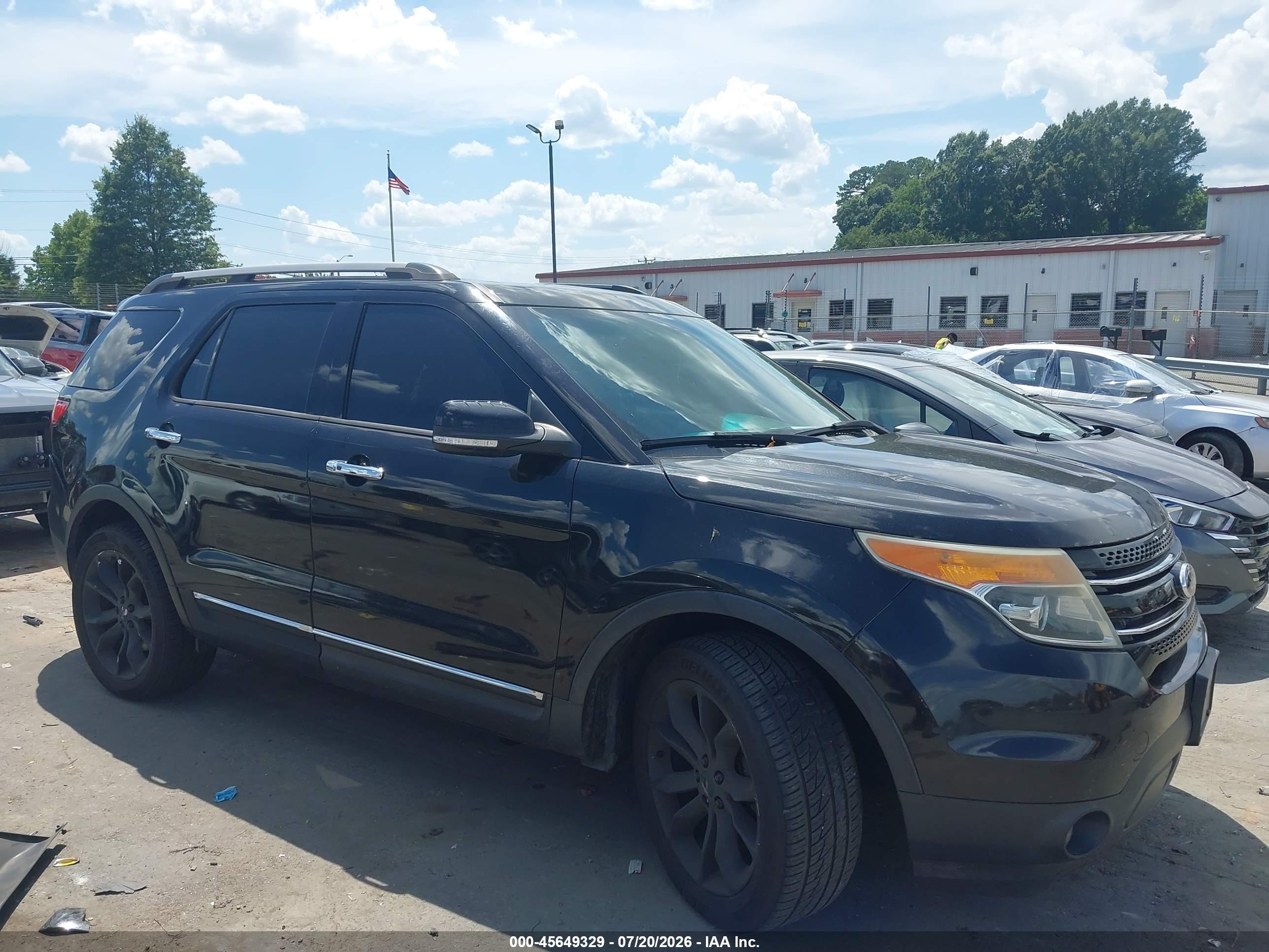 2015 Ford Explorer Limited Black vin: 1FM5K8F86FGB36835