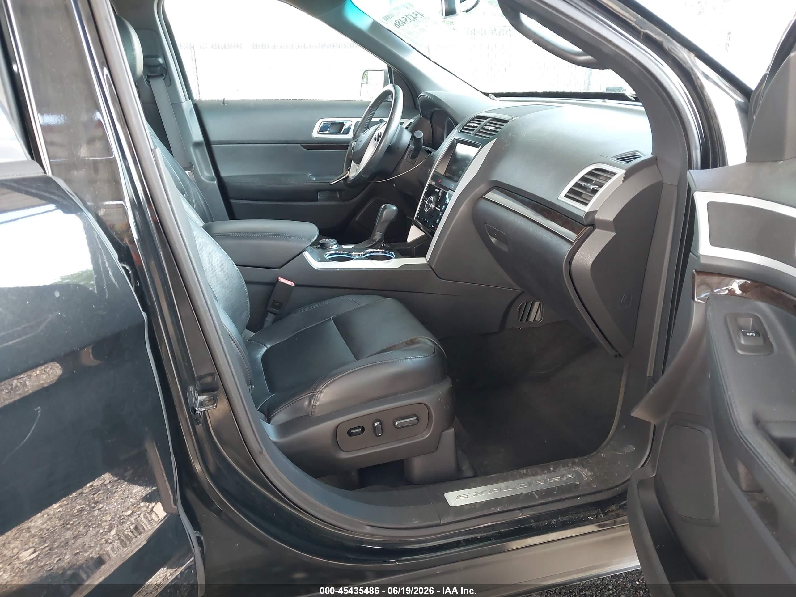 2015 Ford Explorer Limited Black vin: 1FM5K8F86FGC33114