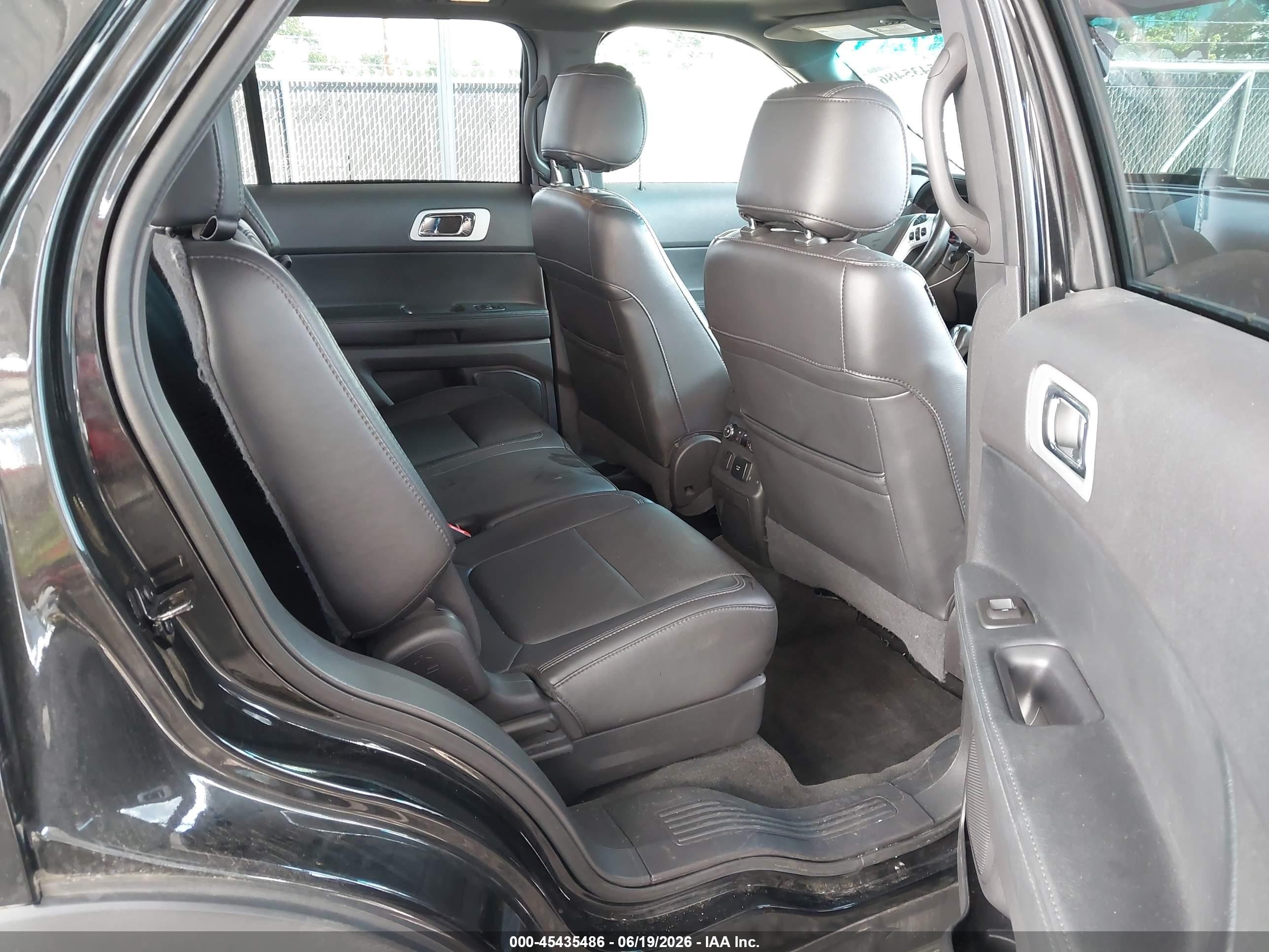 2015 Ford Explorer Limited Black vin: 1FM5K8F86FGC33114