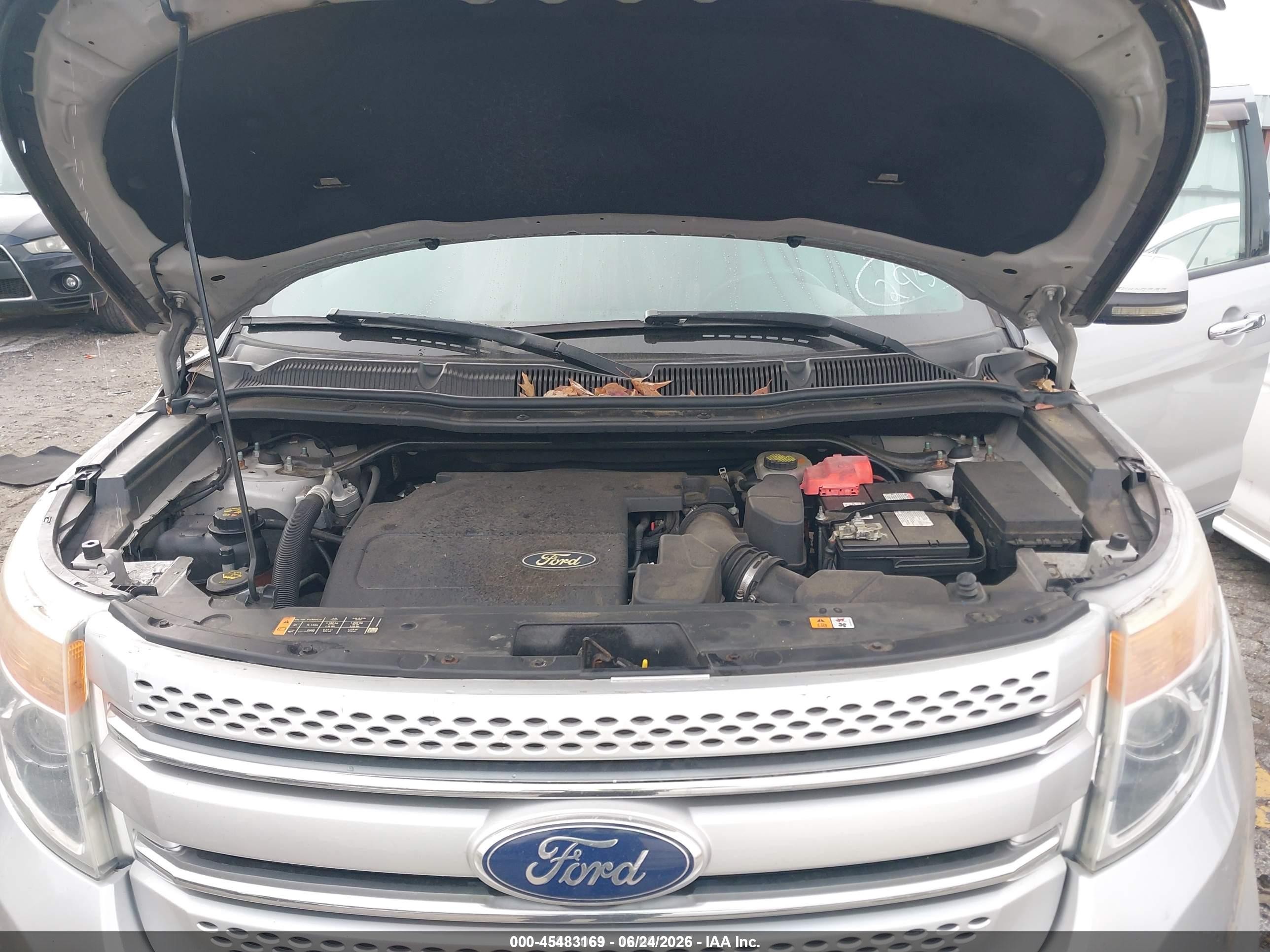 2013 Ford Explorer Limited Silver vin: 1FM5K8F87DGA00548