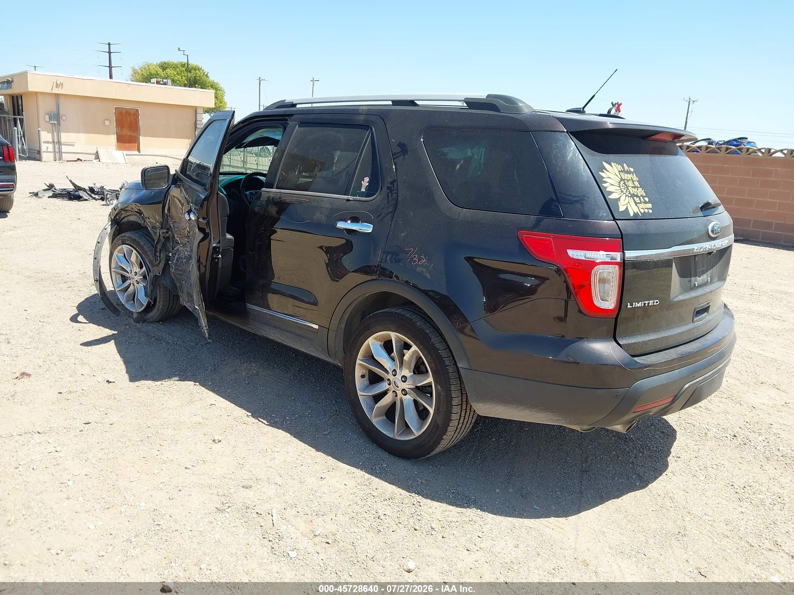 2013 Ford Explorer Limited Коричневый vin: 1FM5K8F87DGA51774