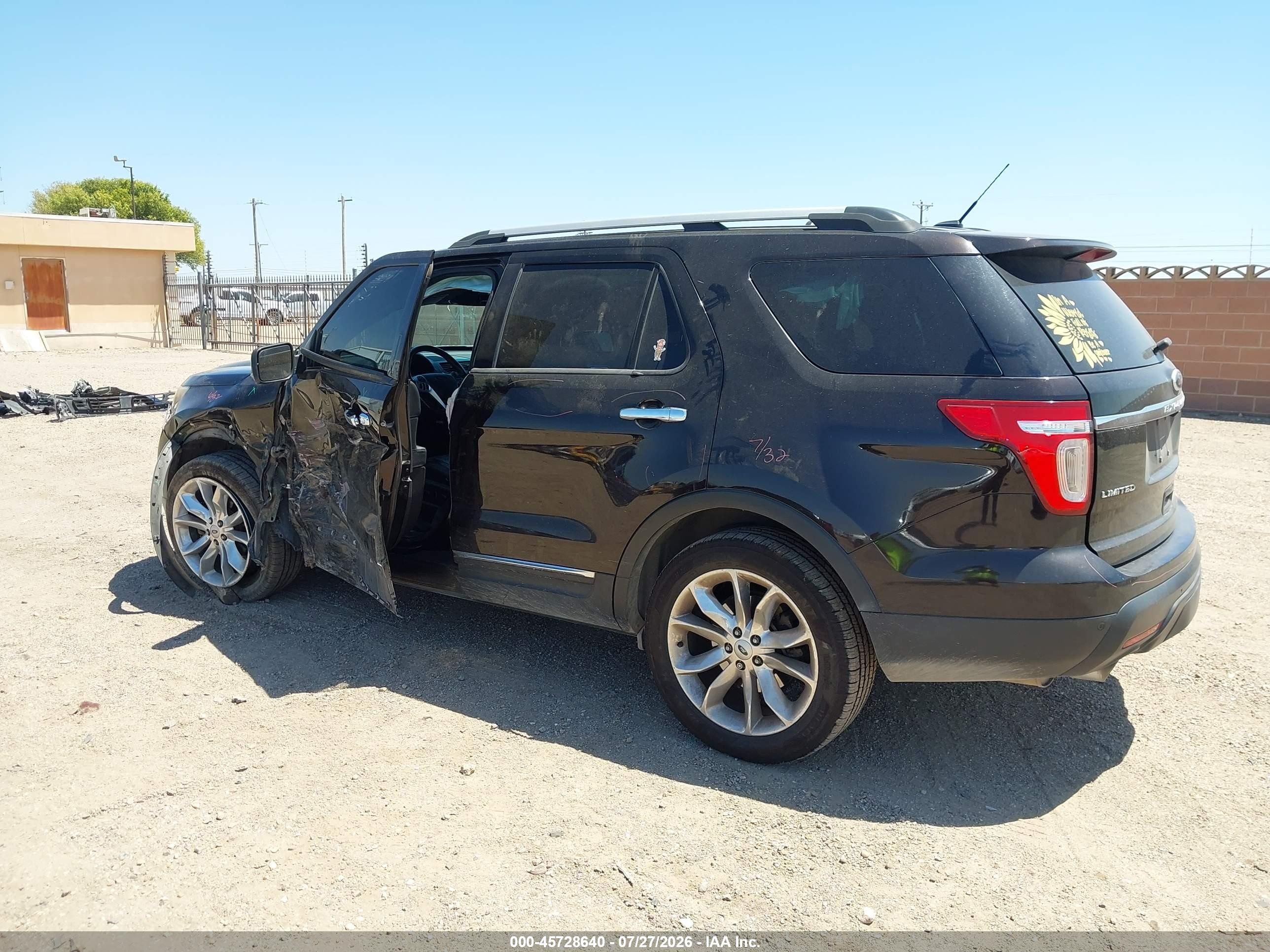 2013 Ford Explorer Limited Коричневый vin: 1FM5K8F87DGA51774