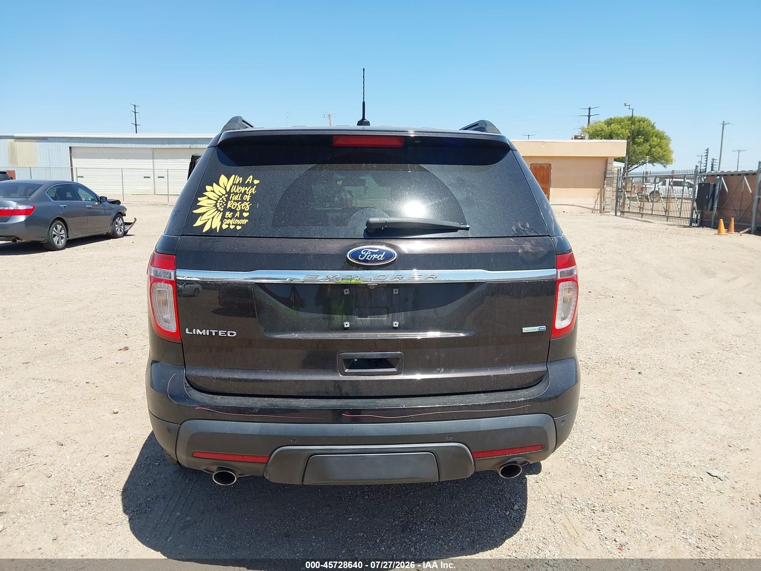 2013 Ford Explorer Limited Коричневый vin: 1FM5K8F87DGA51774
