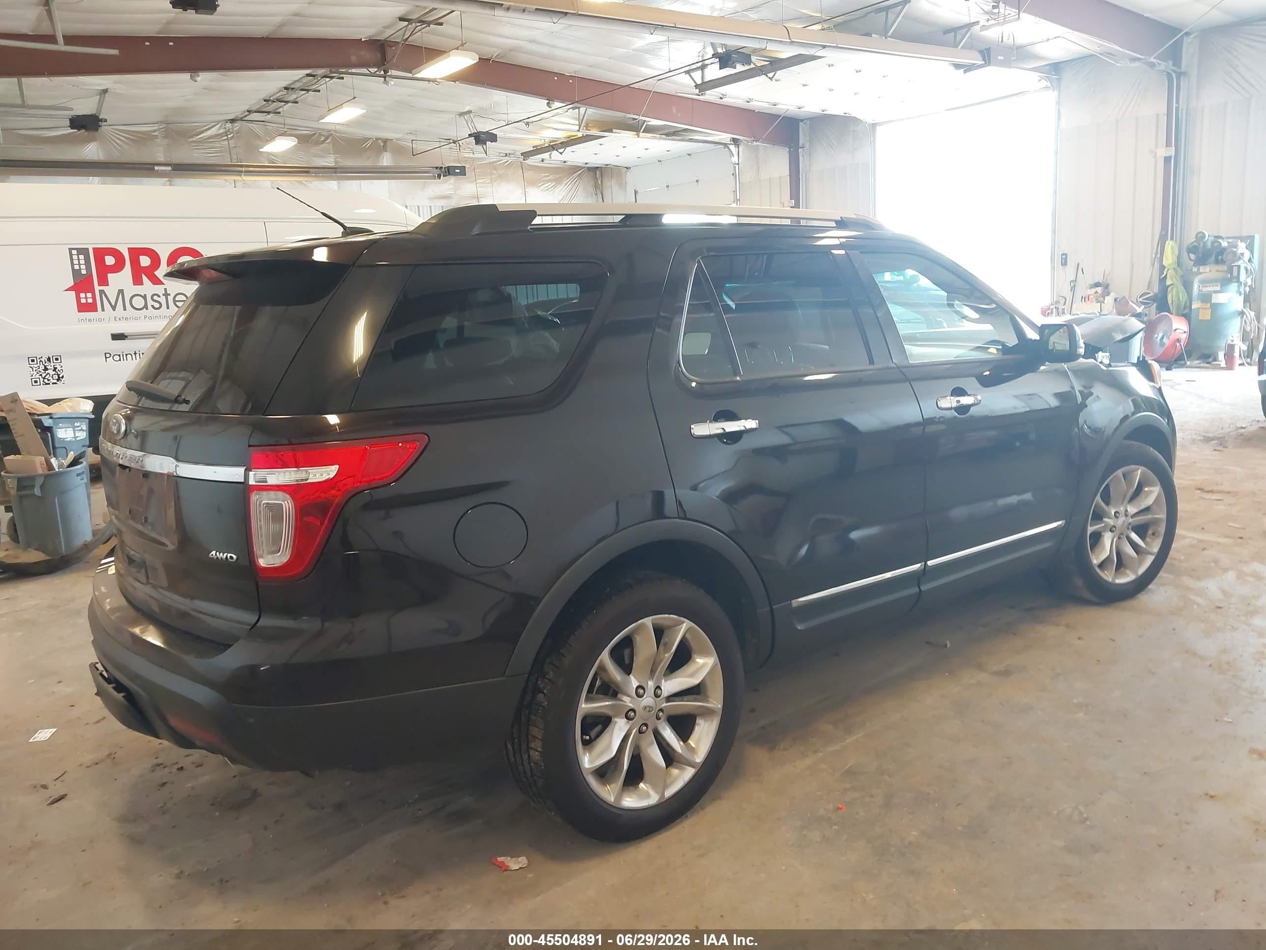 2013 Ford Explorer Limited Черный vin: 1FM5K8F87DGA92308
