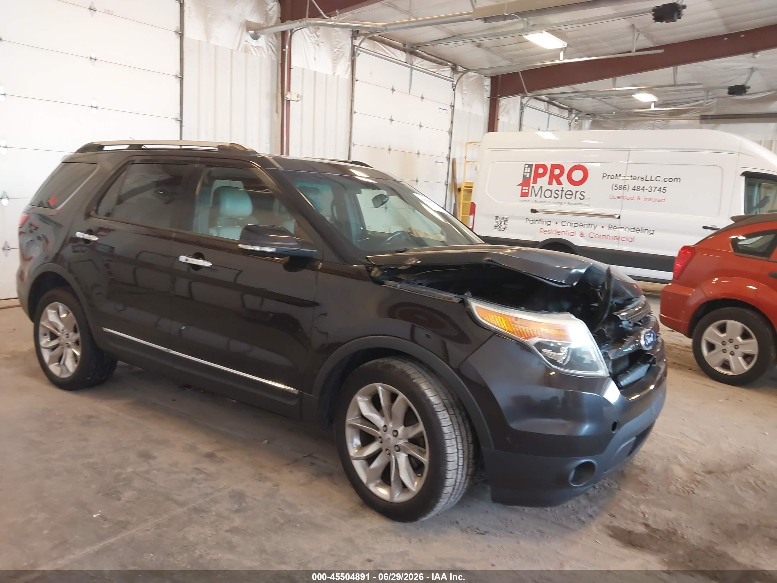 2013 Ford Explorer Limited Черный vin: 1FM5K8F87DGA92308