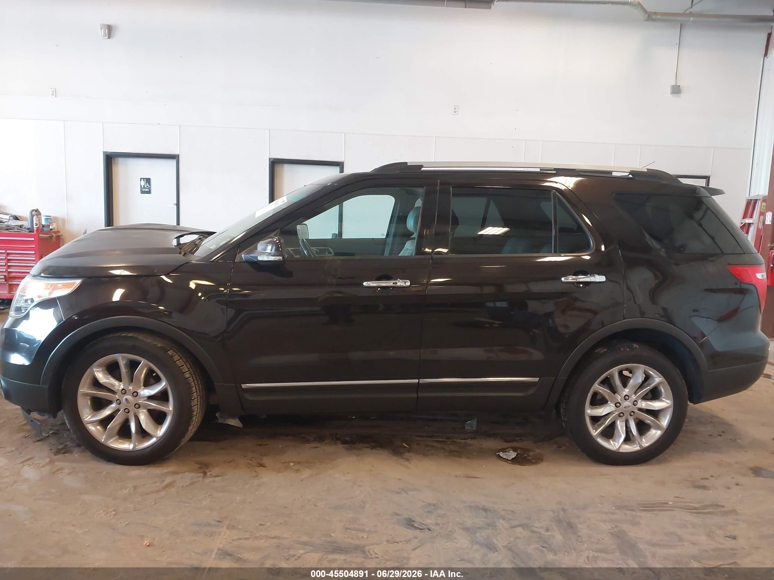 2013 Ford Explorer Limited Черный vin: 1FM5K8F87DGA92308
