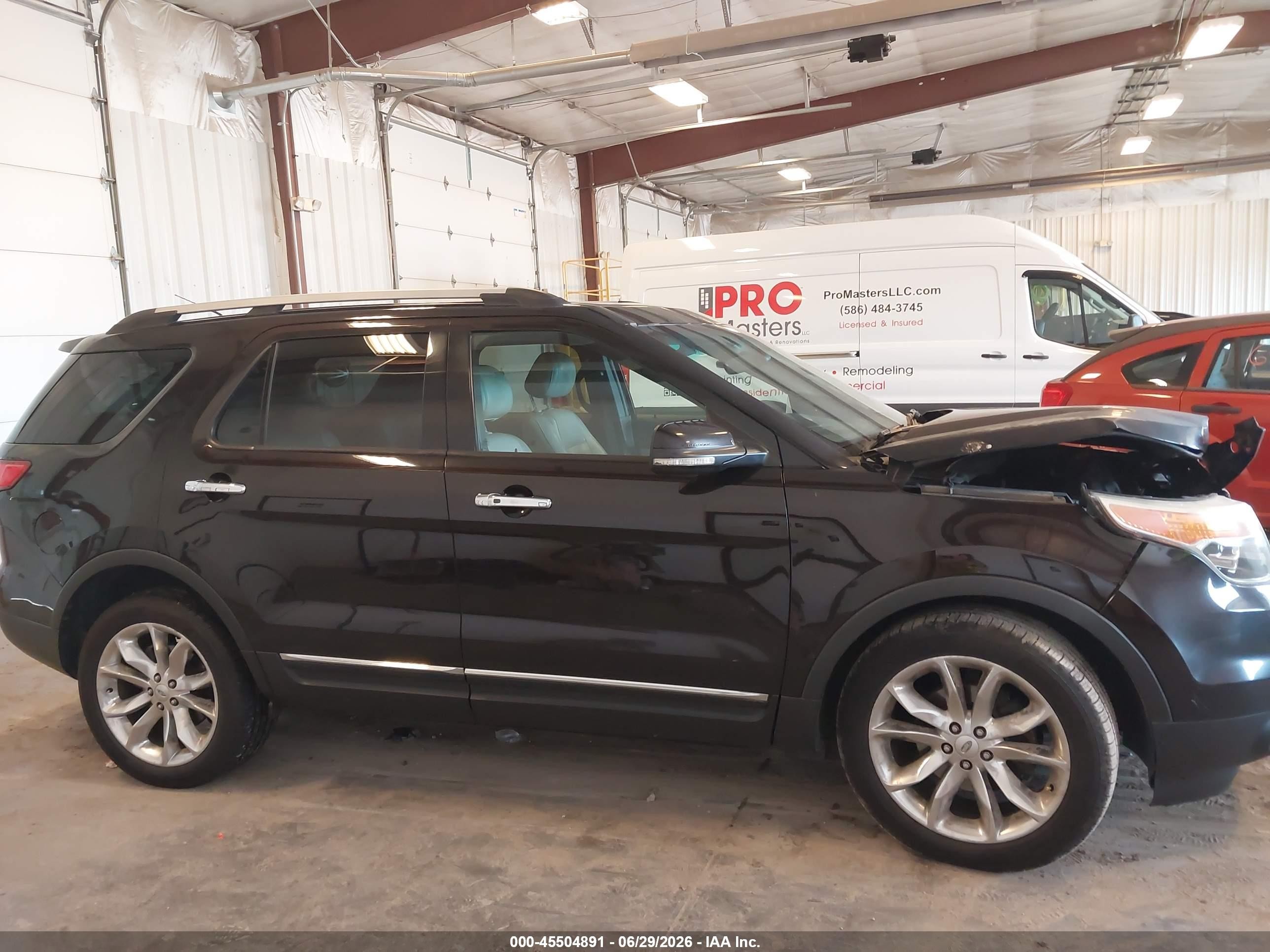 2013 Ford Explorer Limited Черный vin: 1FM5K8F87DGA92308