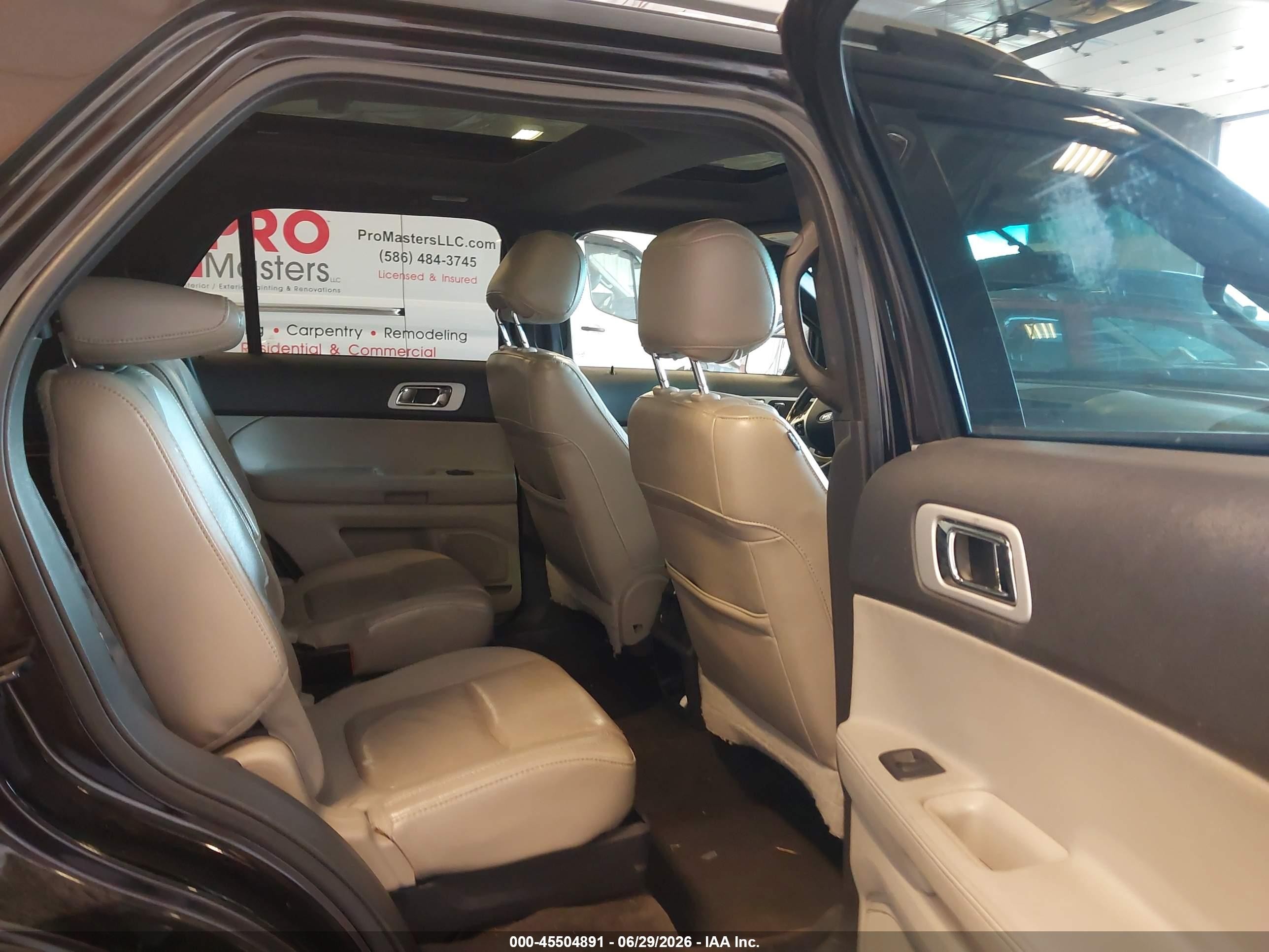 2013 Ford Explorer Limited Черный vin: 1FM5K8F87DGA92308