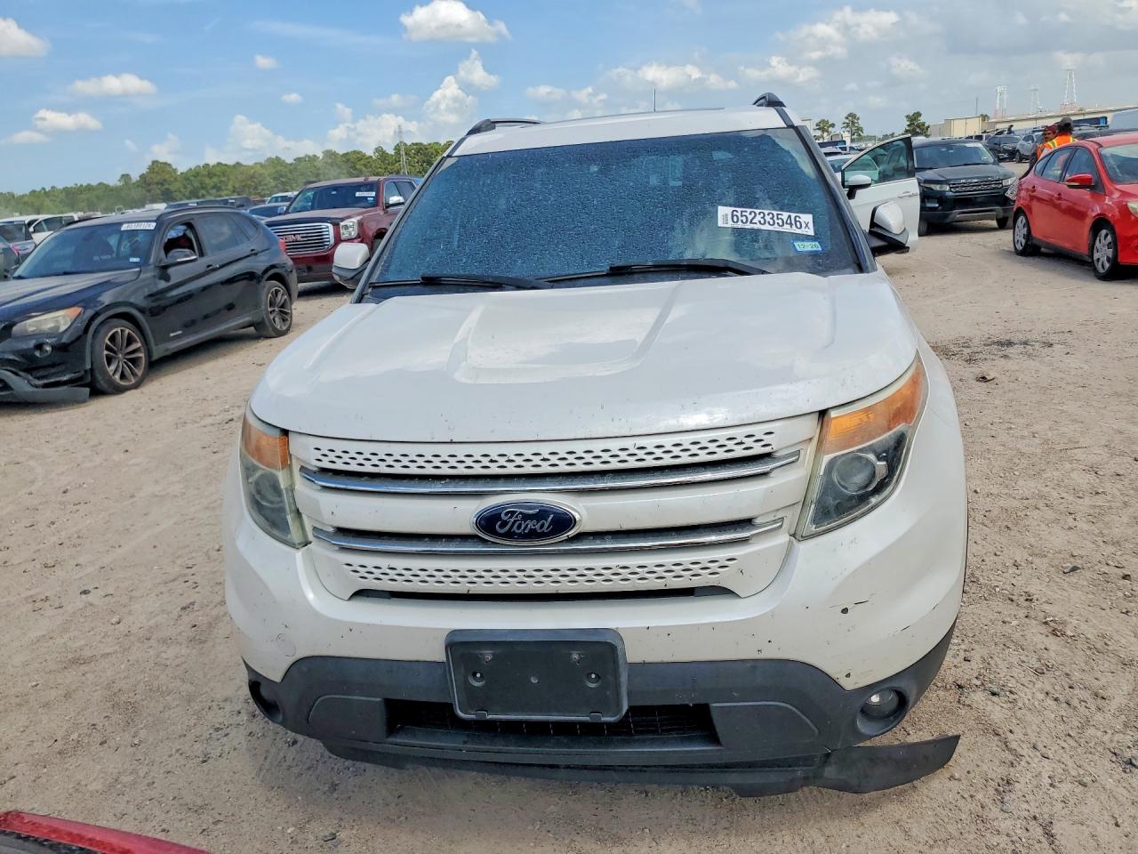 2013 Ford Explorer Limited Cream vin: 1FM5K8F87DGA92809