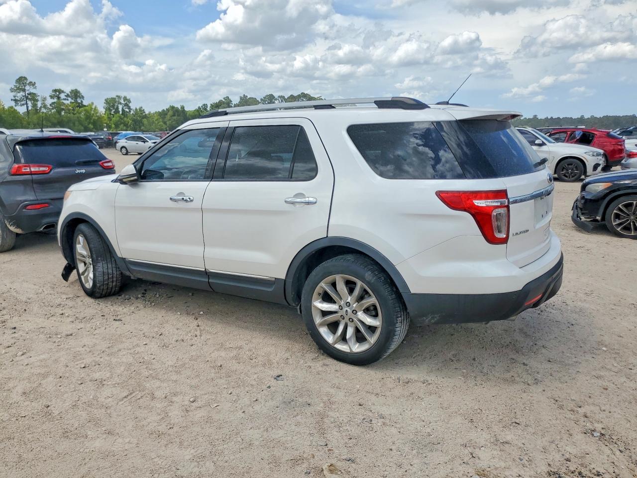 2013 Ford Explorer Limited Cream vin: 1FM5K8F87DGA92809