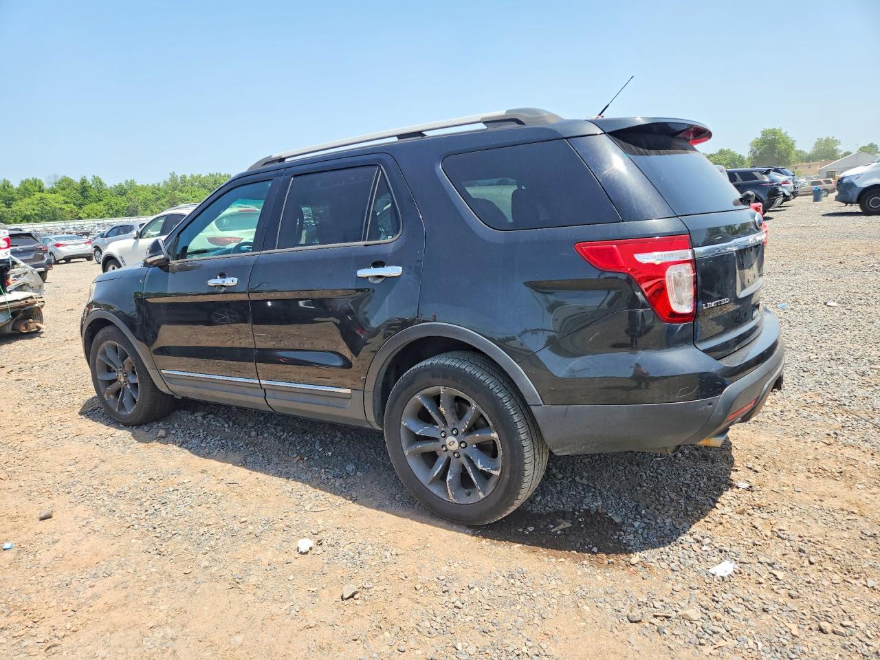 2013 Ford Explorer Limited Black vin: 1FM5K8F87DGC13435