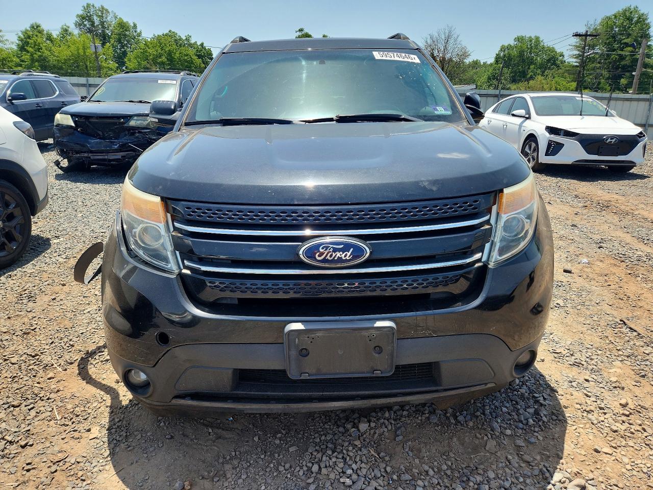 2013 Ford Explorer Limited Black vin: 1FM5K8F87DGC13435