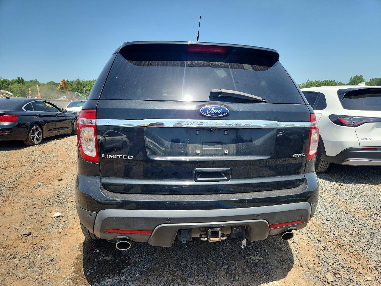 2013 Ford Explorer Limited Black vin: 1FM5K8F87DGC13435