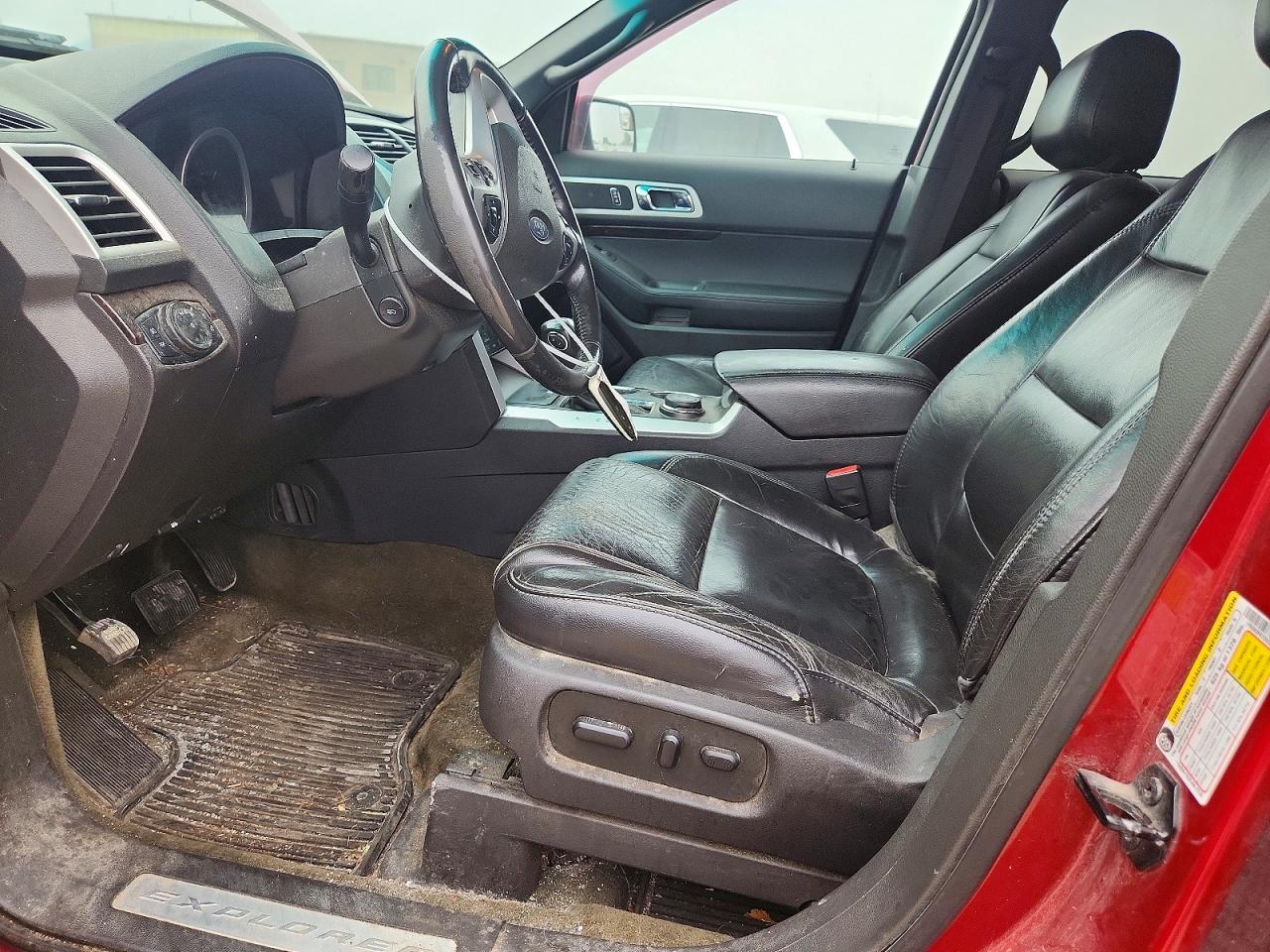 2013 Ford Explorer Limited Red vin: 1FM5K8F87DGC83596