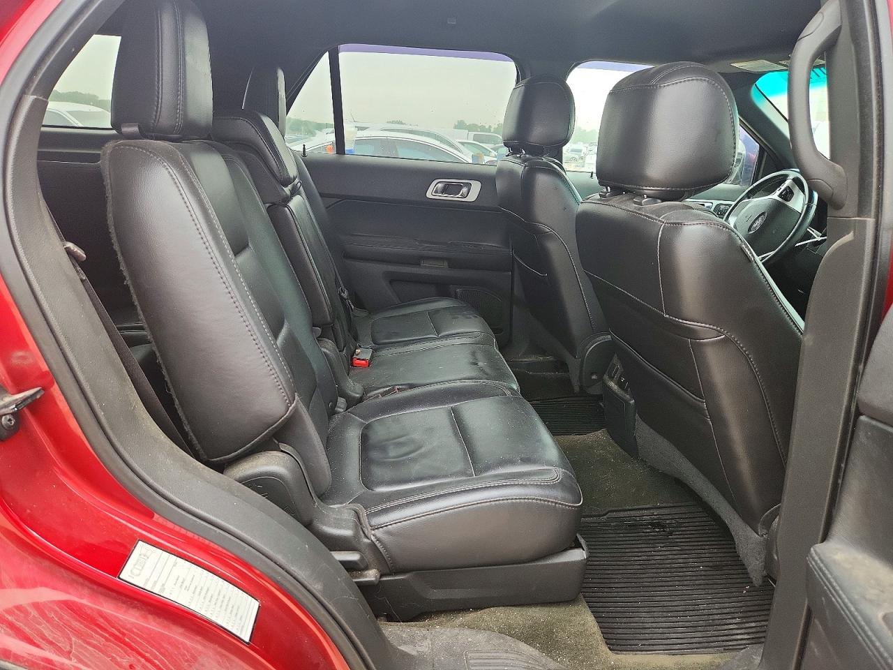 2013 Ford Explorer Limited Red vin: 1FM5K8F87DGC83596